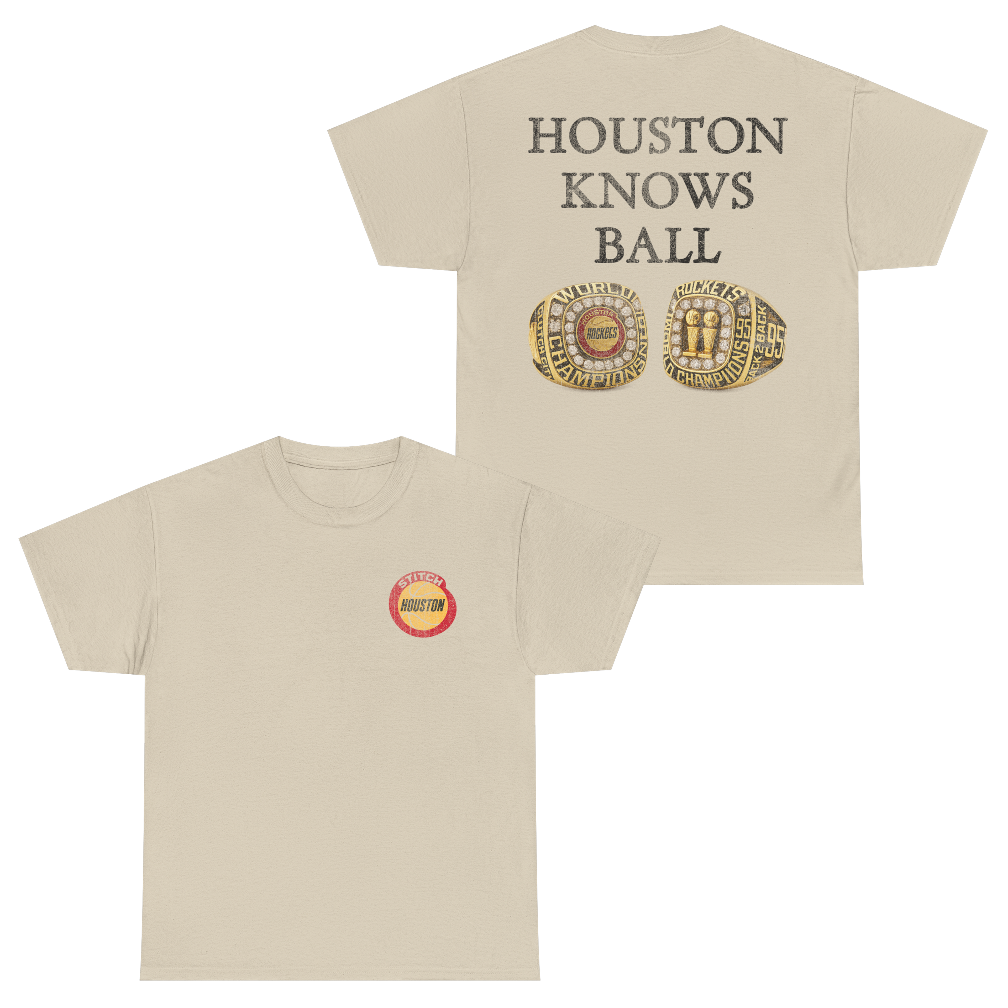 HOUSTON KNOWS BALL STANDARD TEE