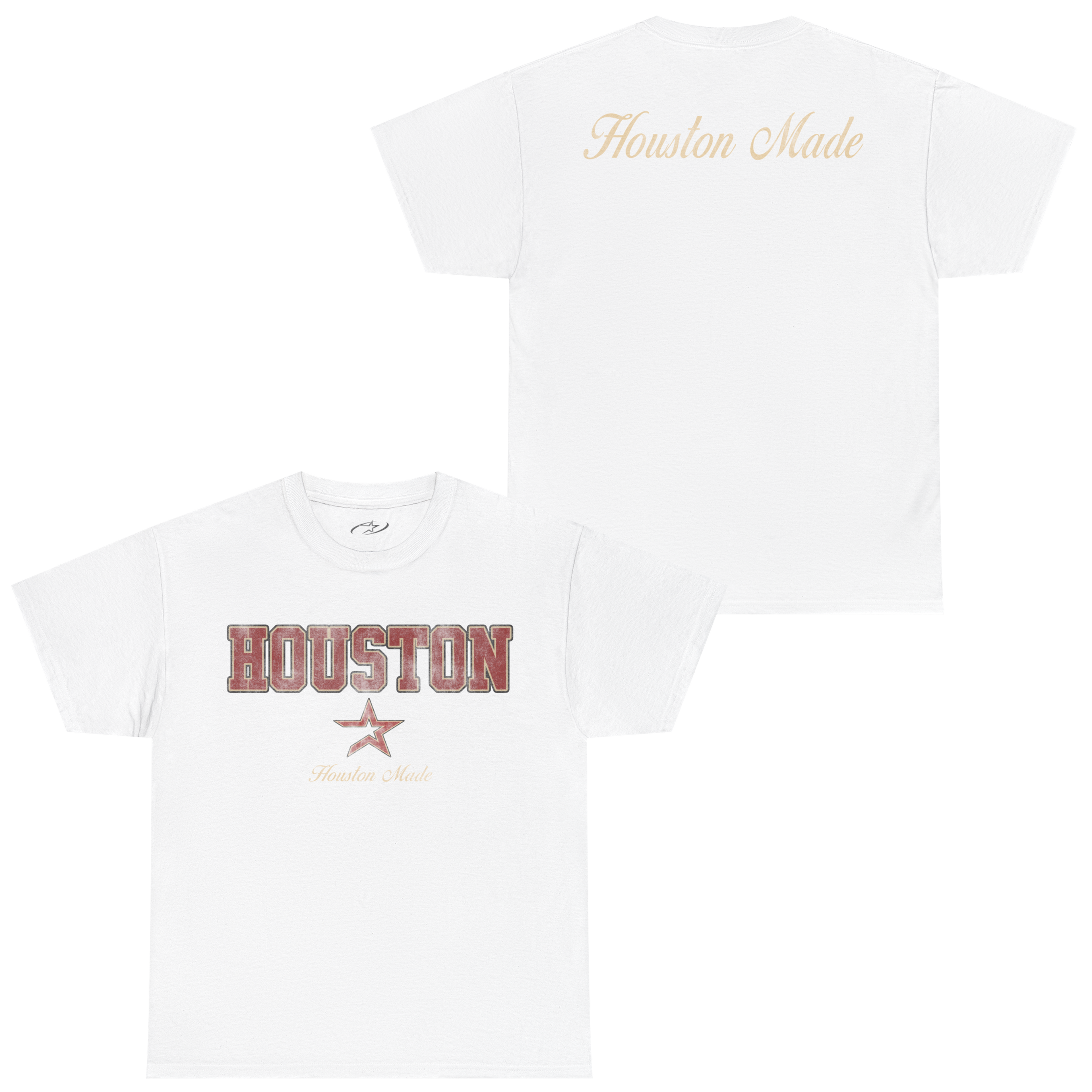RED STROS HOUSTON MADE STANDARD TEE
