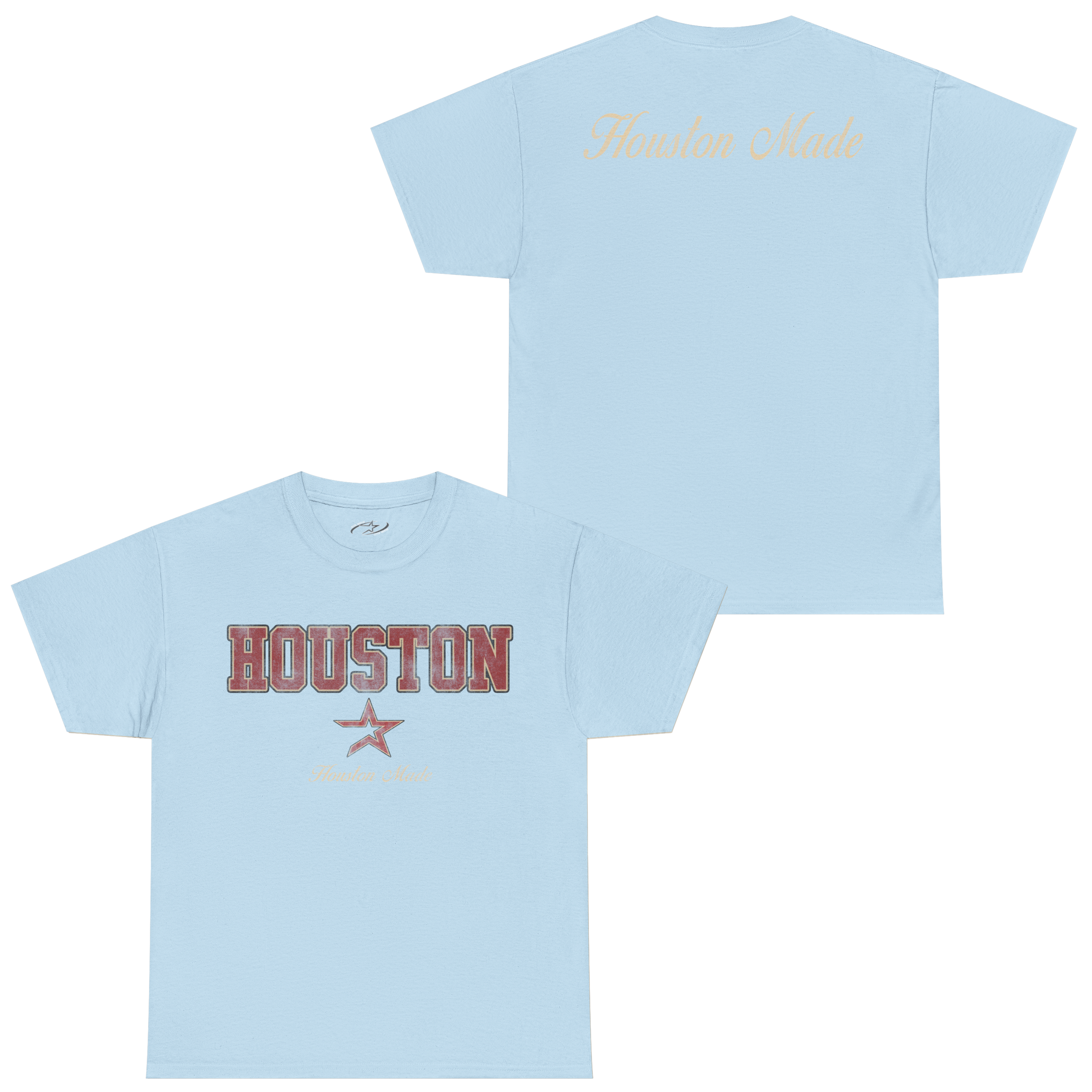 RED STROS HOUSTON MADE STANDARD TEE