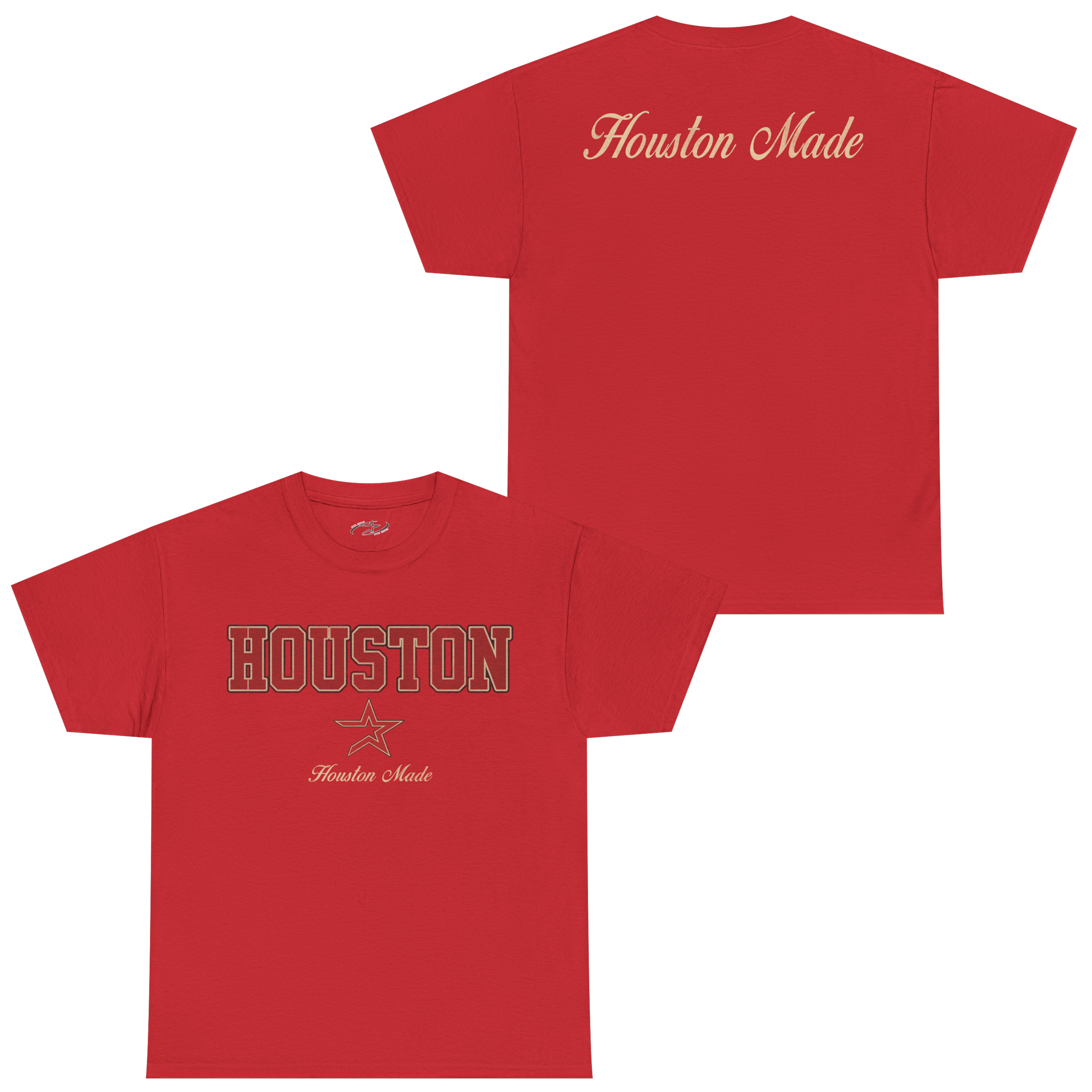 RED STROS HOUSTON MADE STANDARD TEE