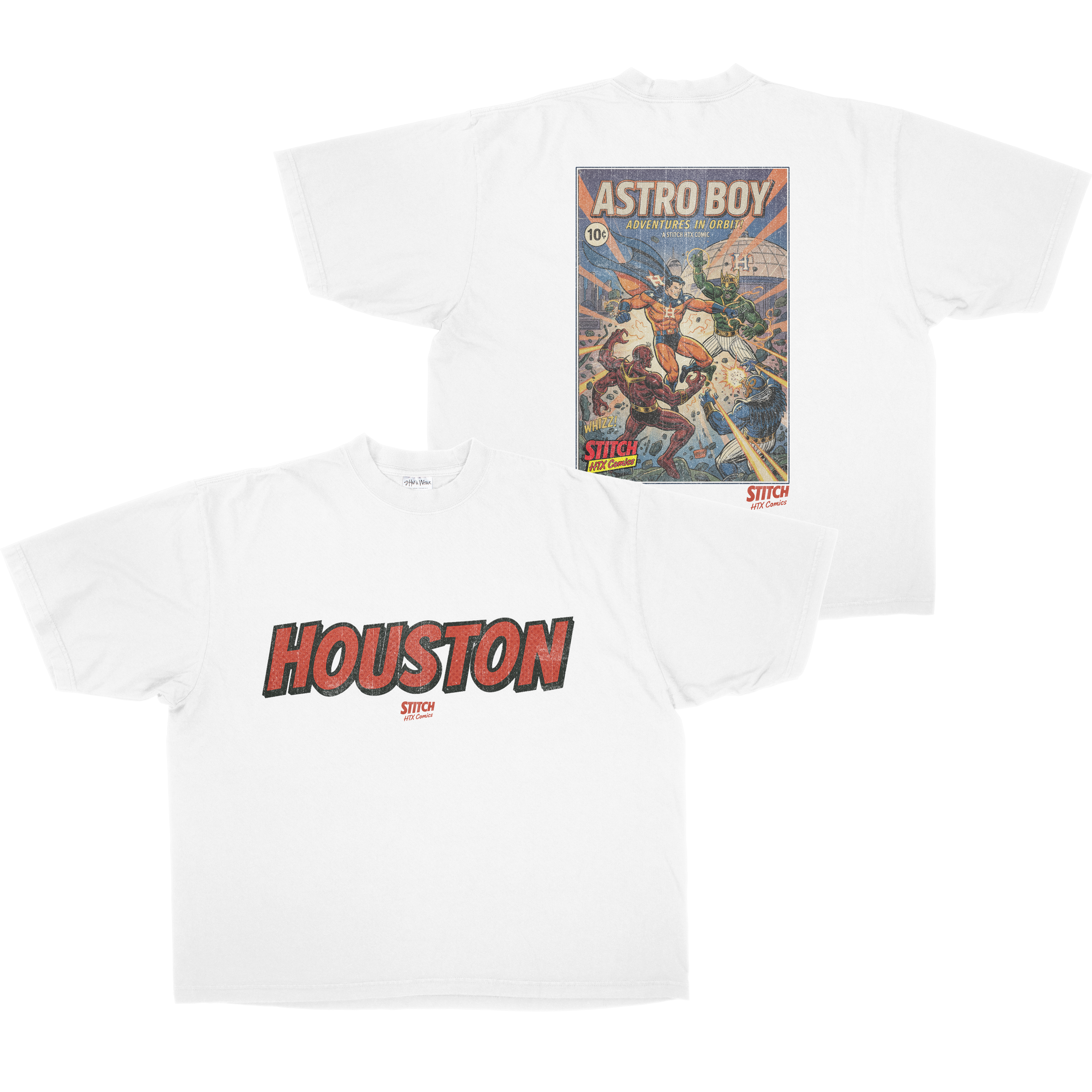 HOUSTON COMIC HEAVYWEIGHT SHAKAWEAR TEE