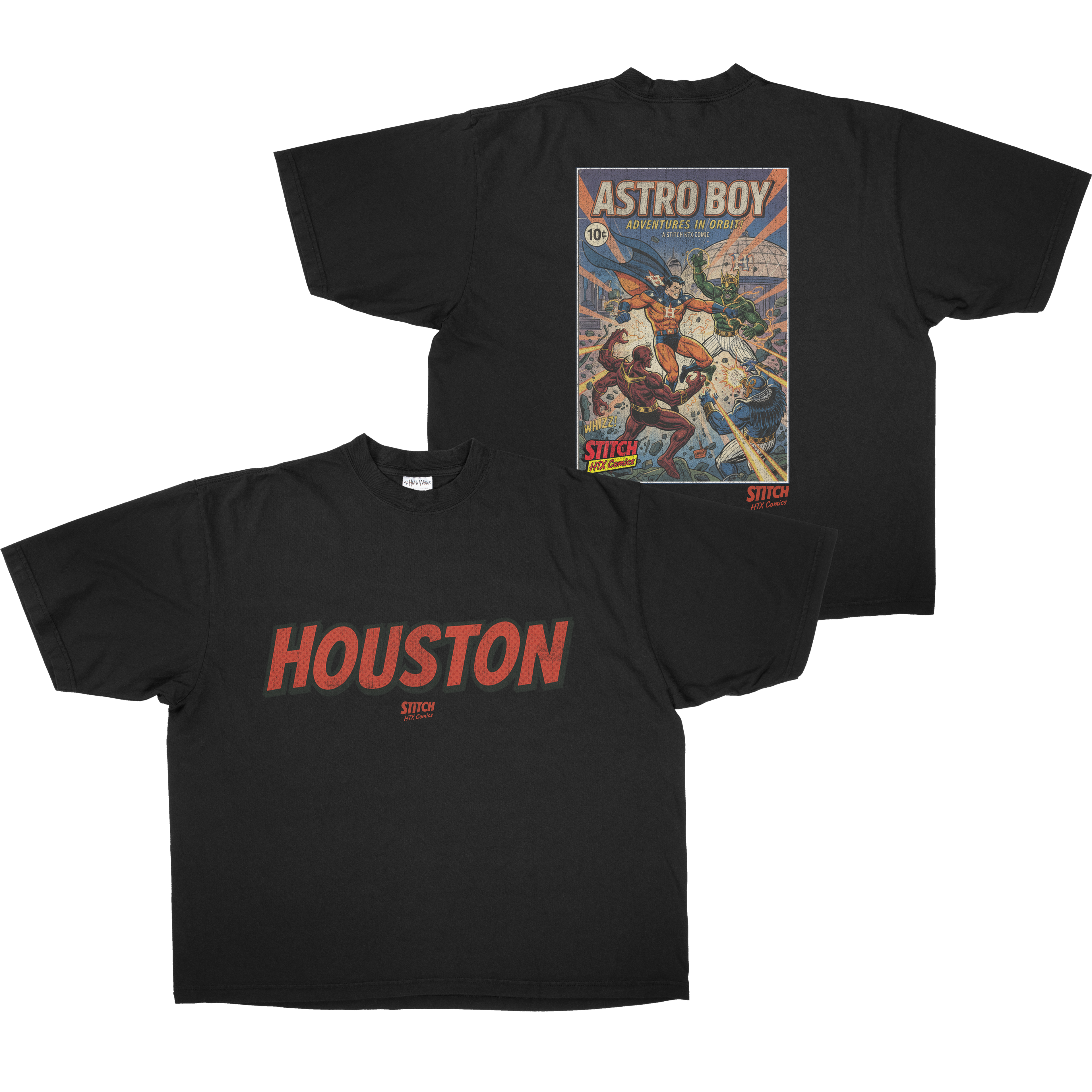HOUSTON COMIC HEAVYWEIGHT SHAKAWEAR TEE