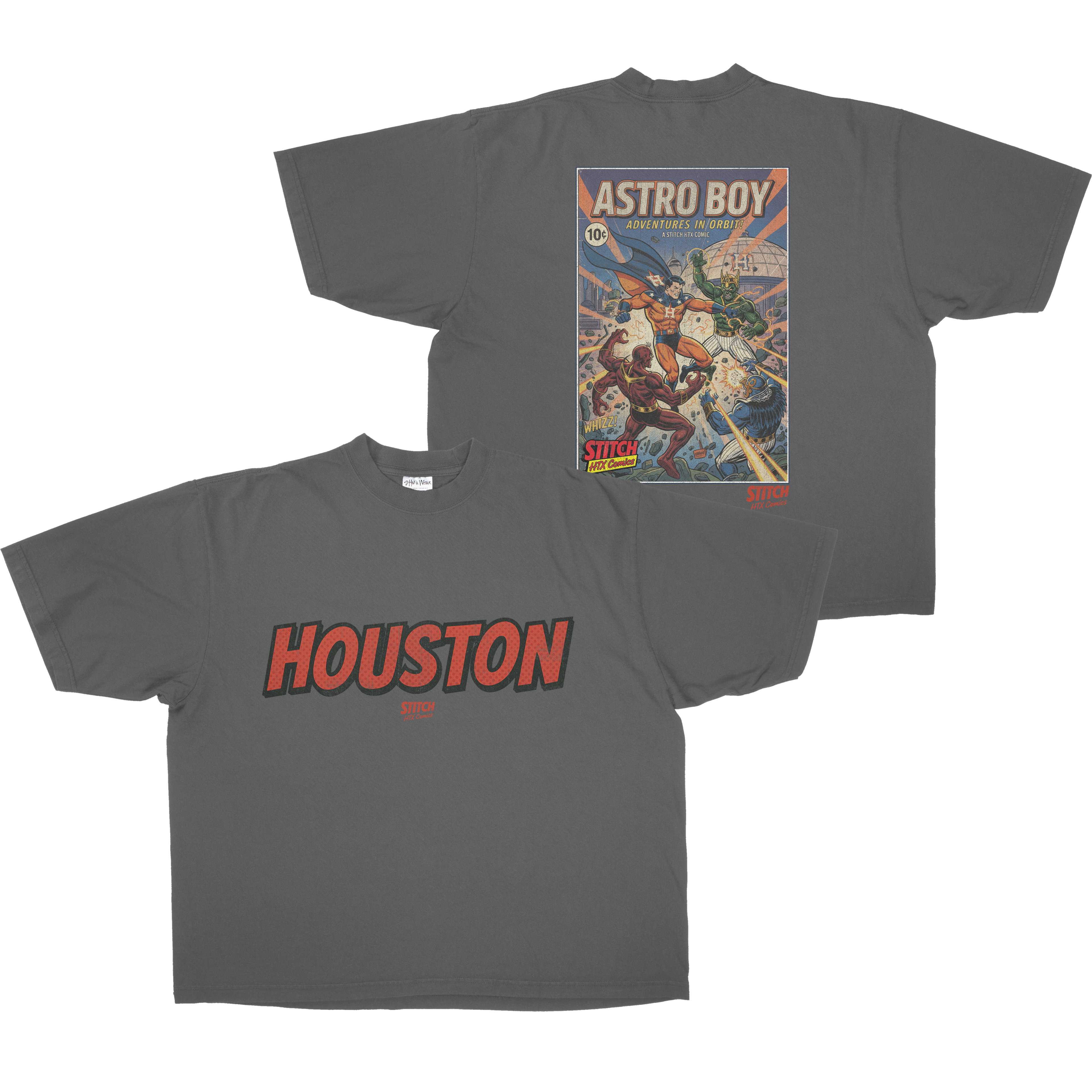 HOUSTON COMIC HEAVYWEIGHT SHAKAWEAR TEE