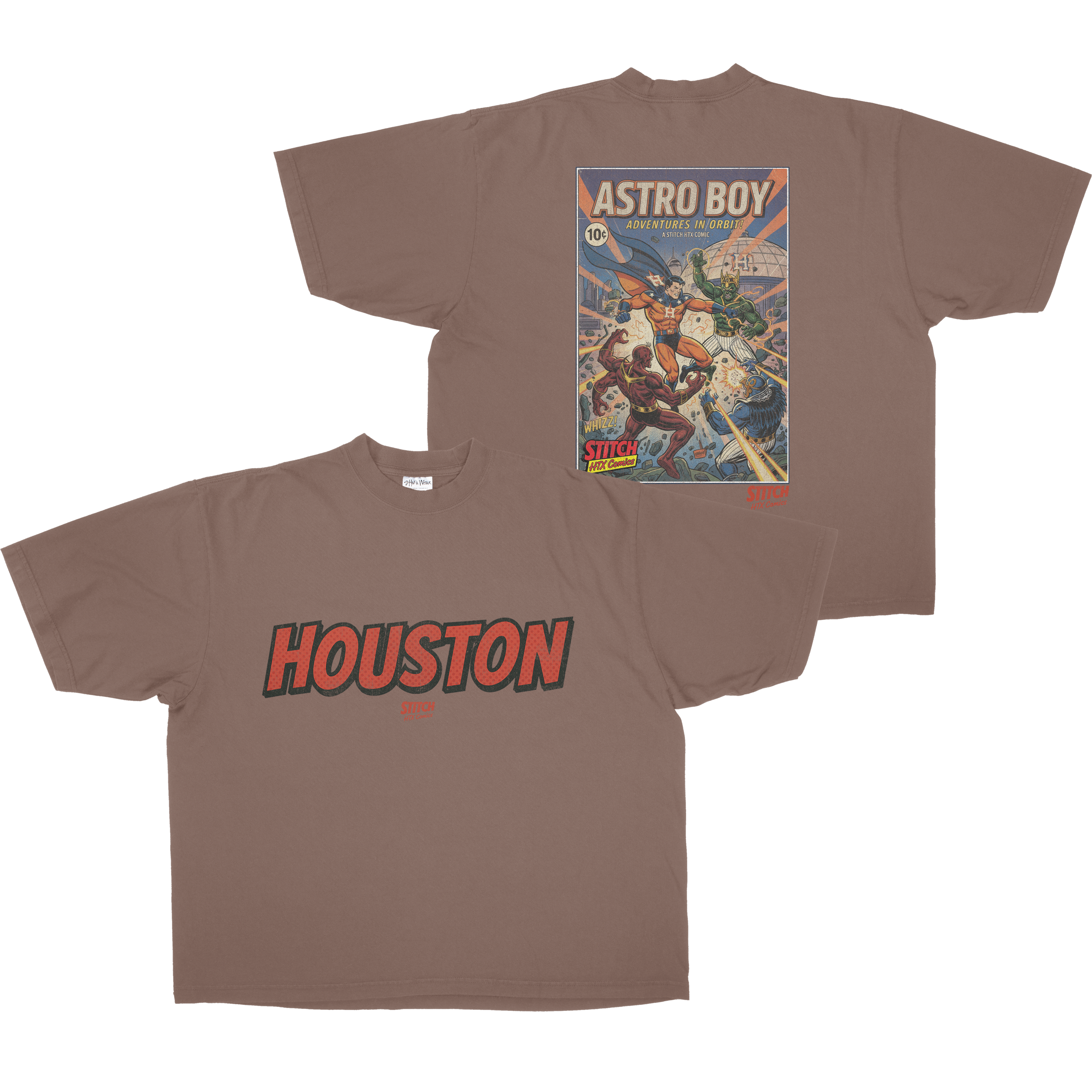 HOUSTON COMIC HEAVYWEIGHT SHAKAWEAR TEE