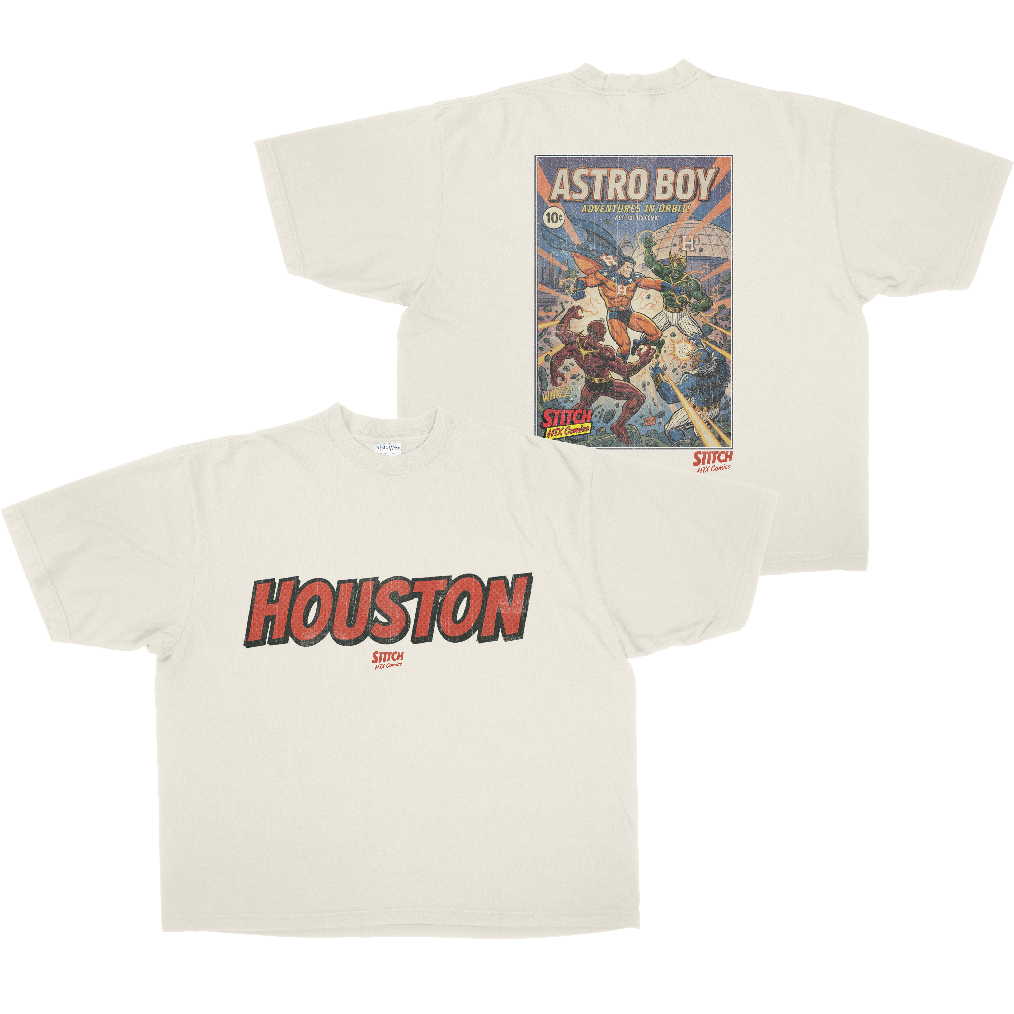 HOUSTON COMIC HEAVYWEIGHT SHAKAWEAR TEE