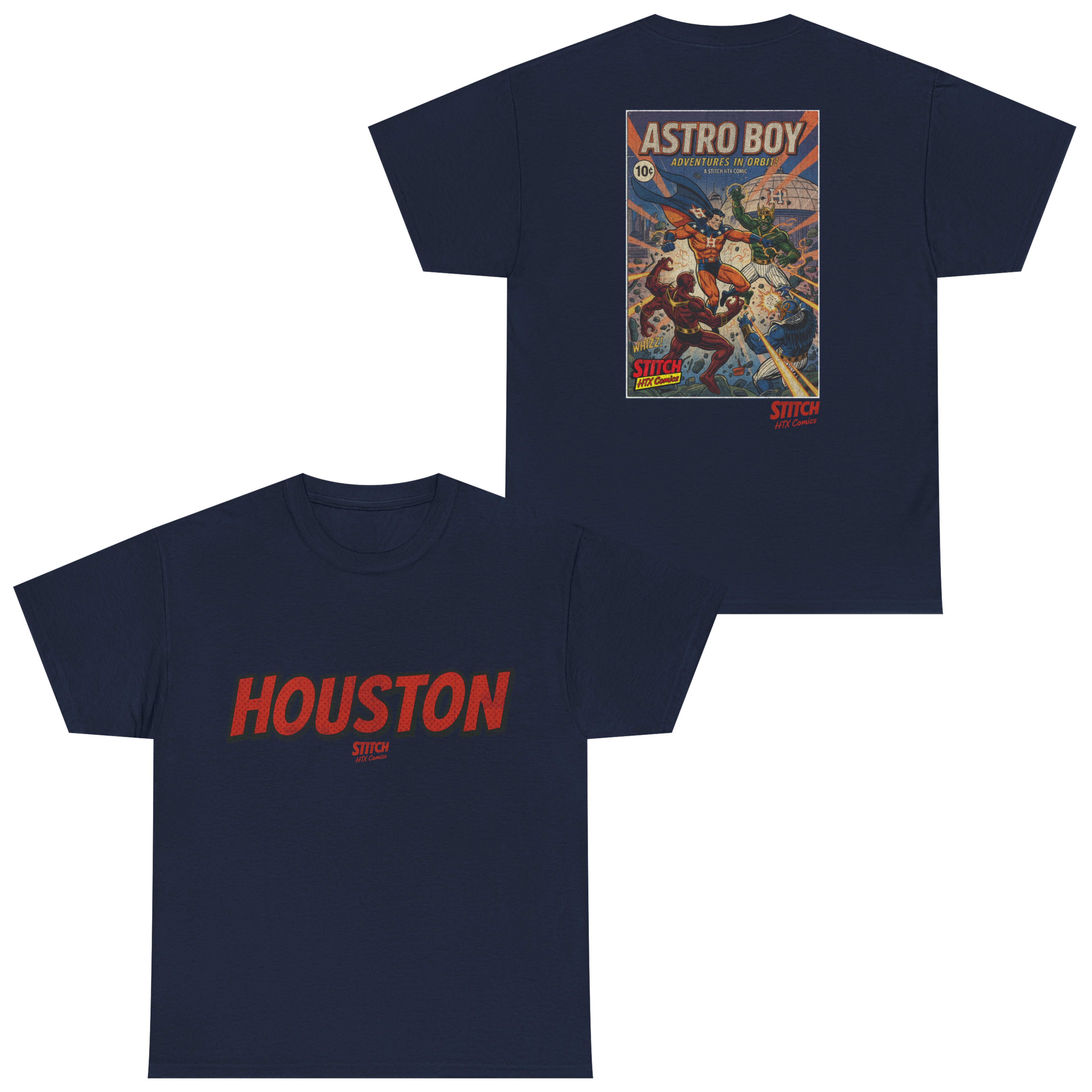 HOUSTON COMIC STANDARD TEE