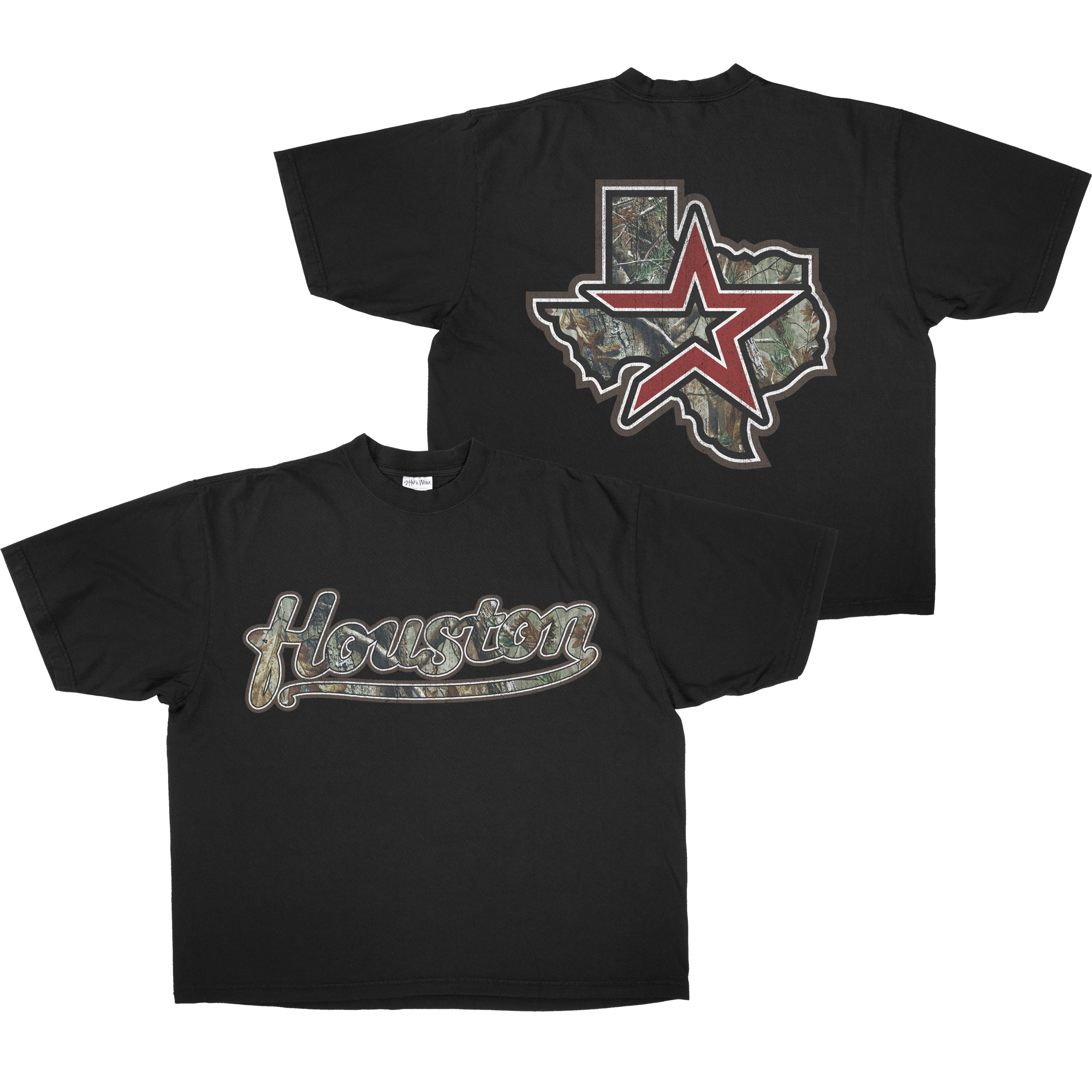 CAMO HTX RED STAR HEAVYWEIGHT SHAKAWEAR TEE