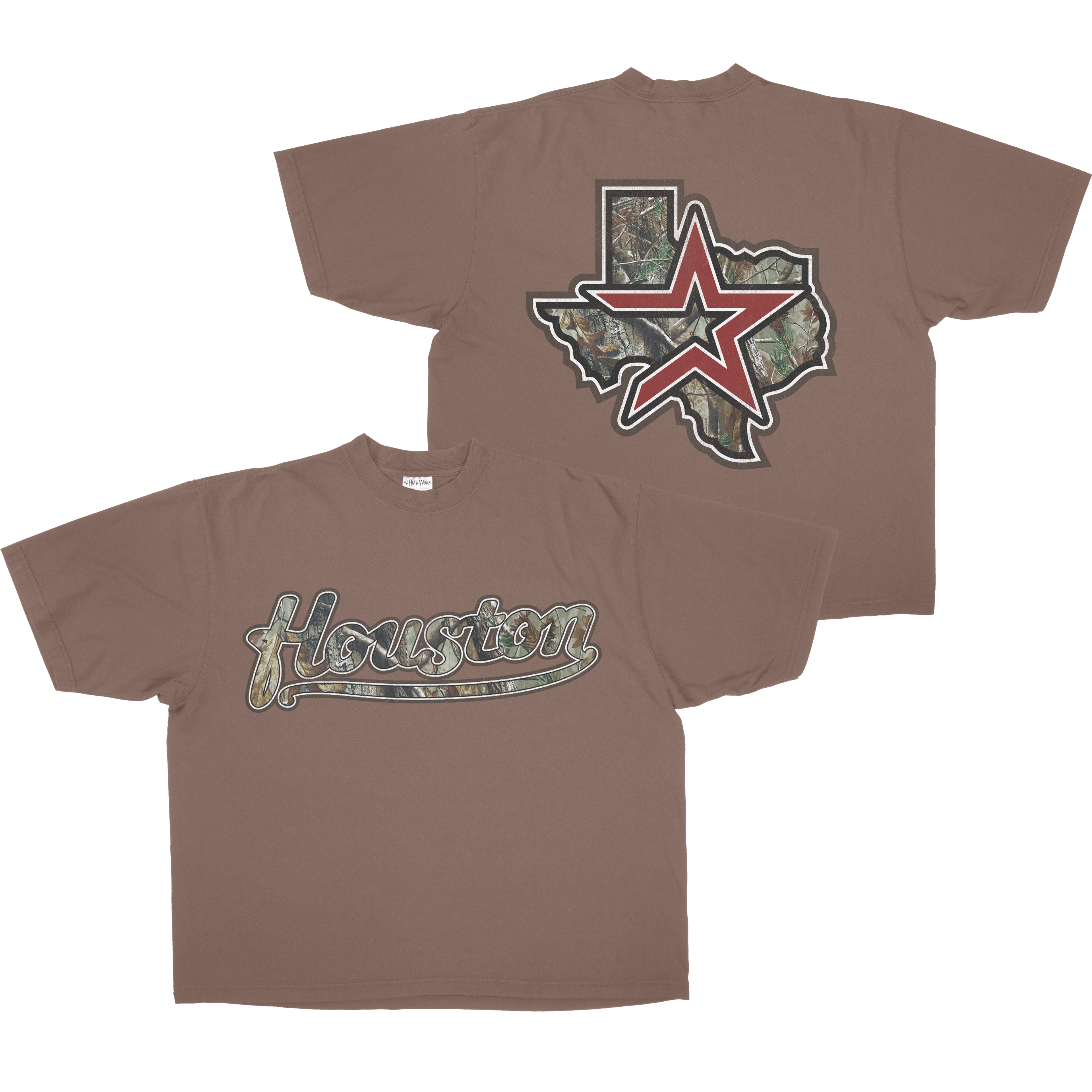CAMO HTX RED STAR HEAVYWEIGHT SHAKAWEAR TEE