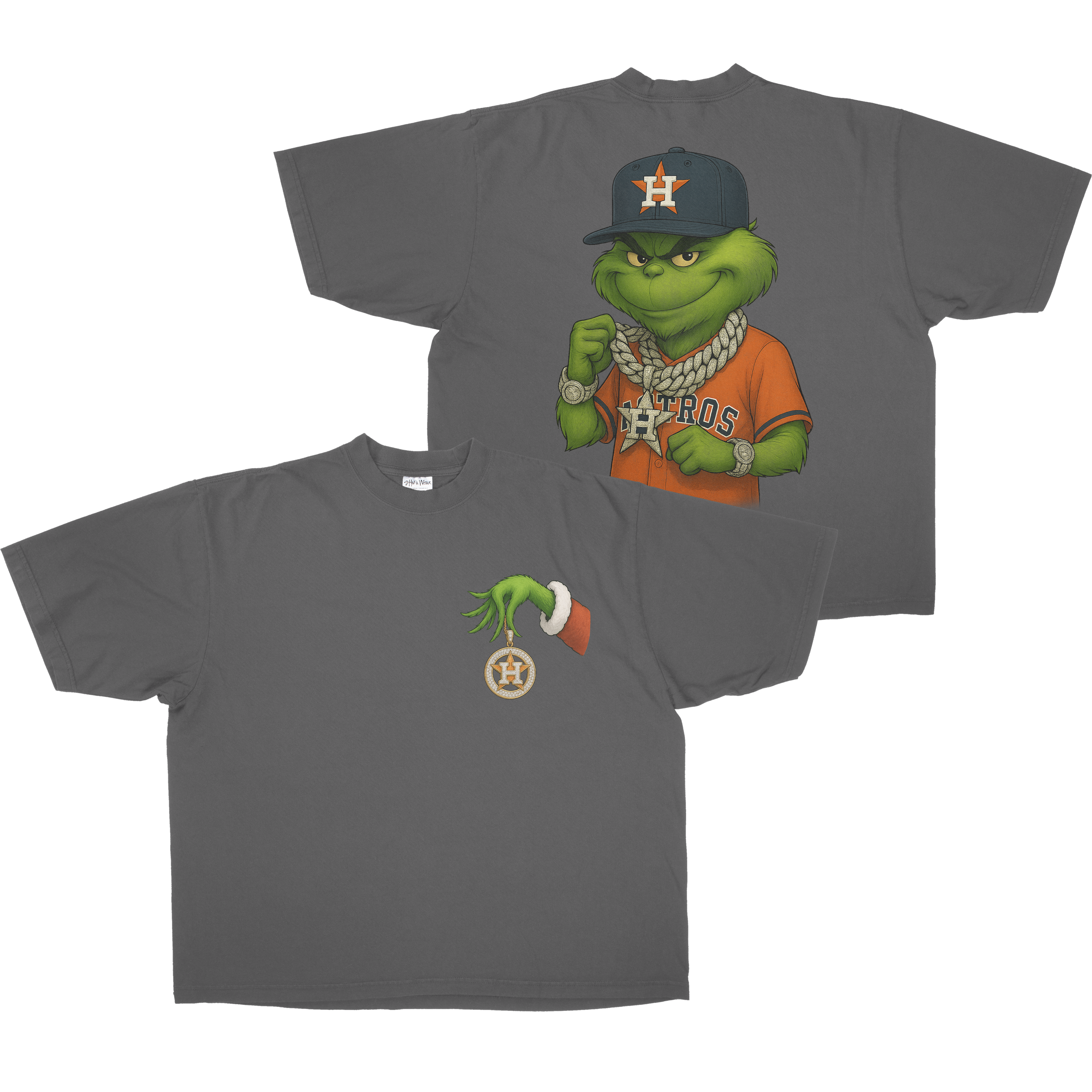 STROS GRINCH HEAVYWEIGHT SHAKAWEAR TEE