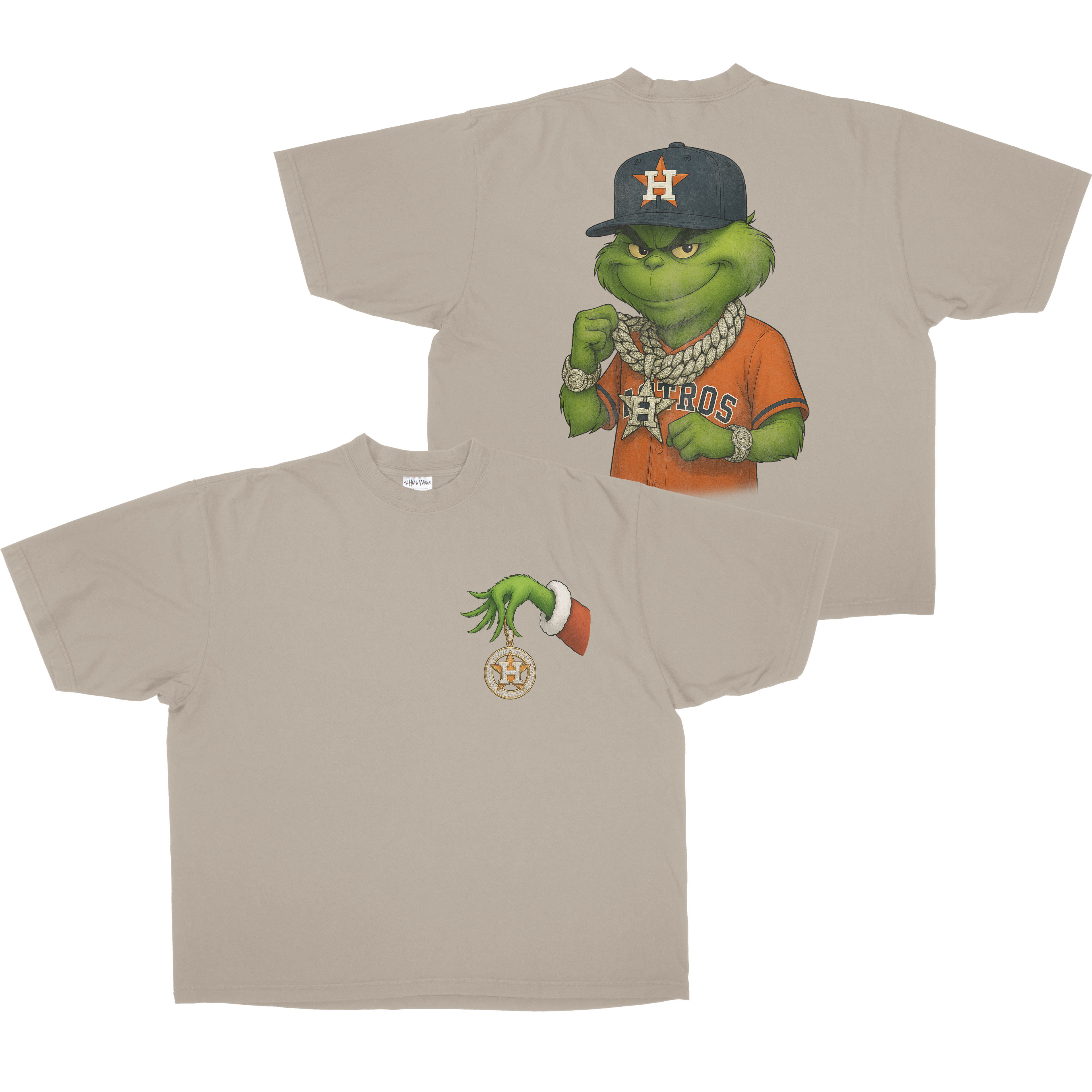 STROS GRINCH HEAVYWEIGHT SHAKAWEAR TEE