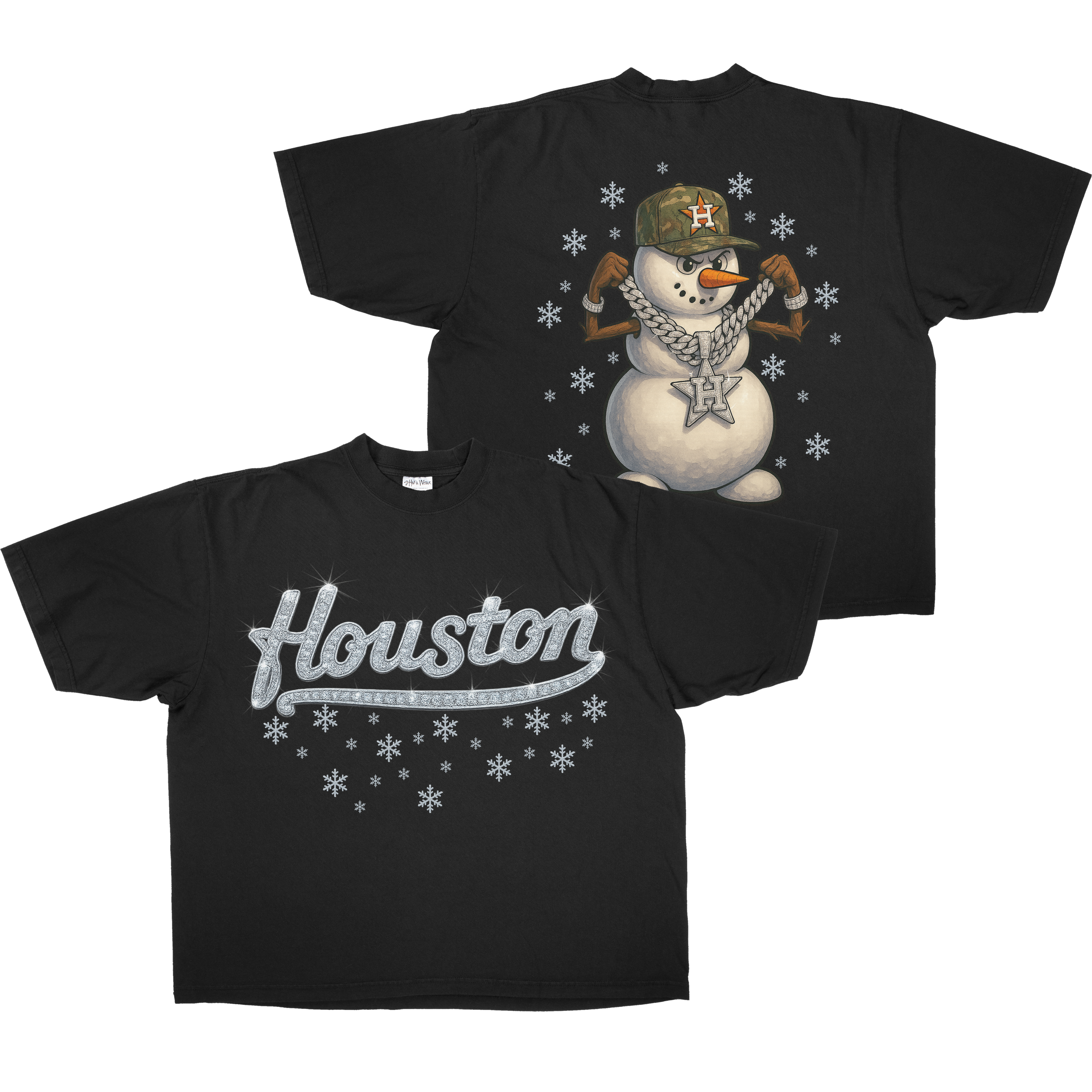 SNO MAN HEAVYWEIGHT SHAKAWEAR TEE