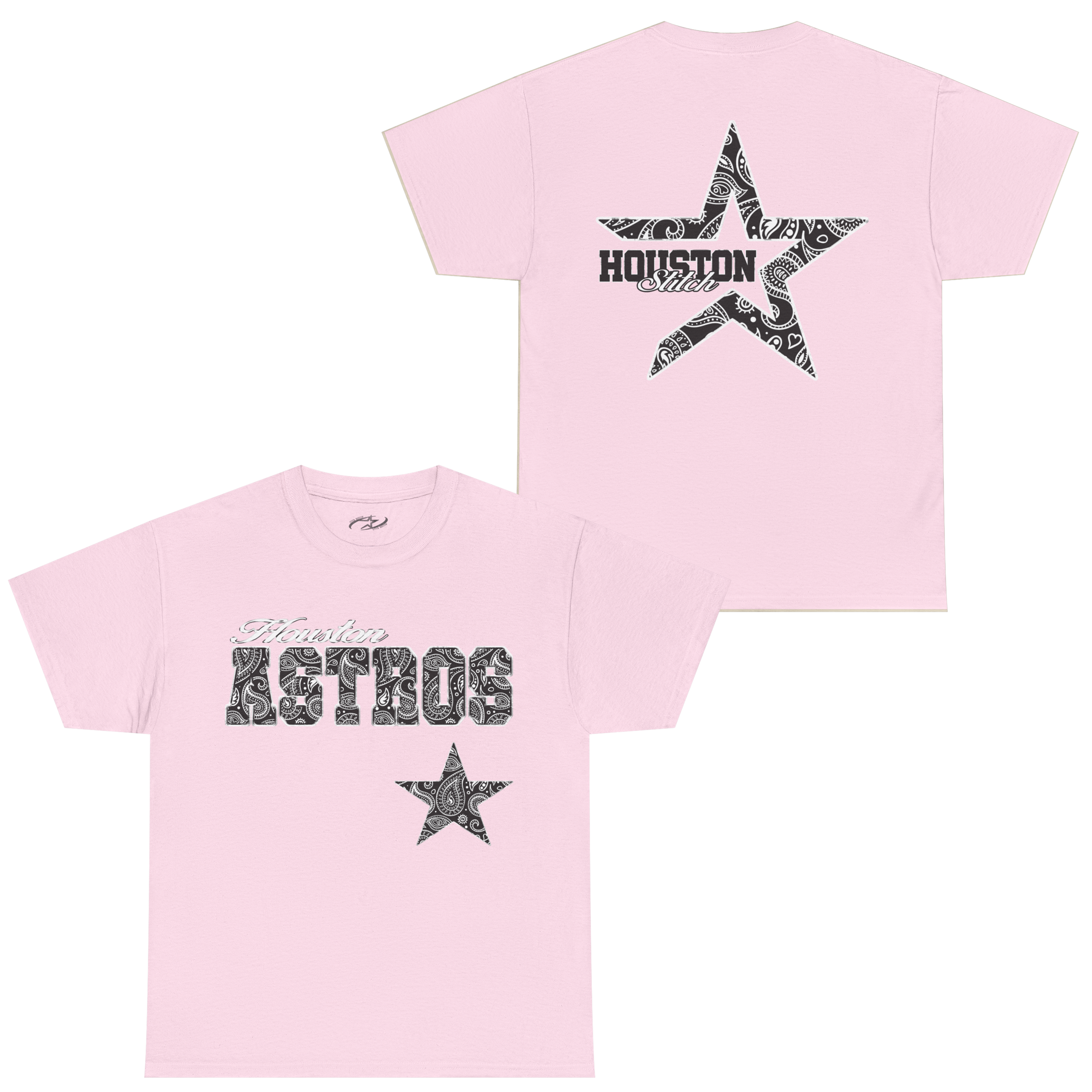 BLACK PAISLEY STROS STAR STANDARD TEE