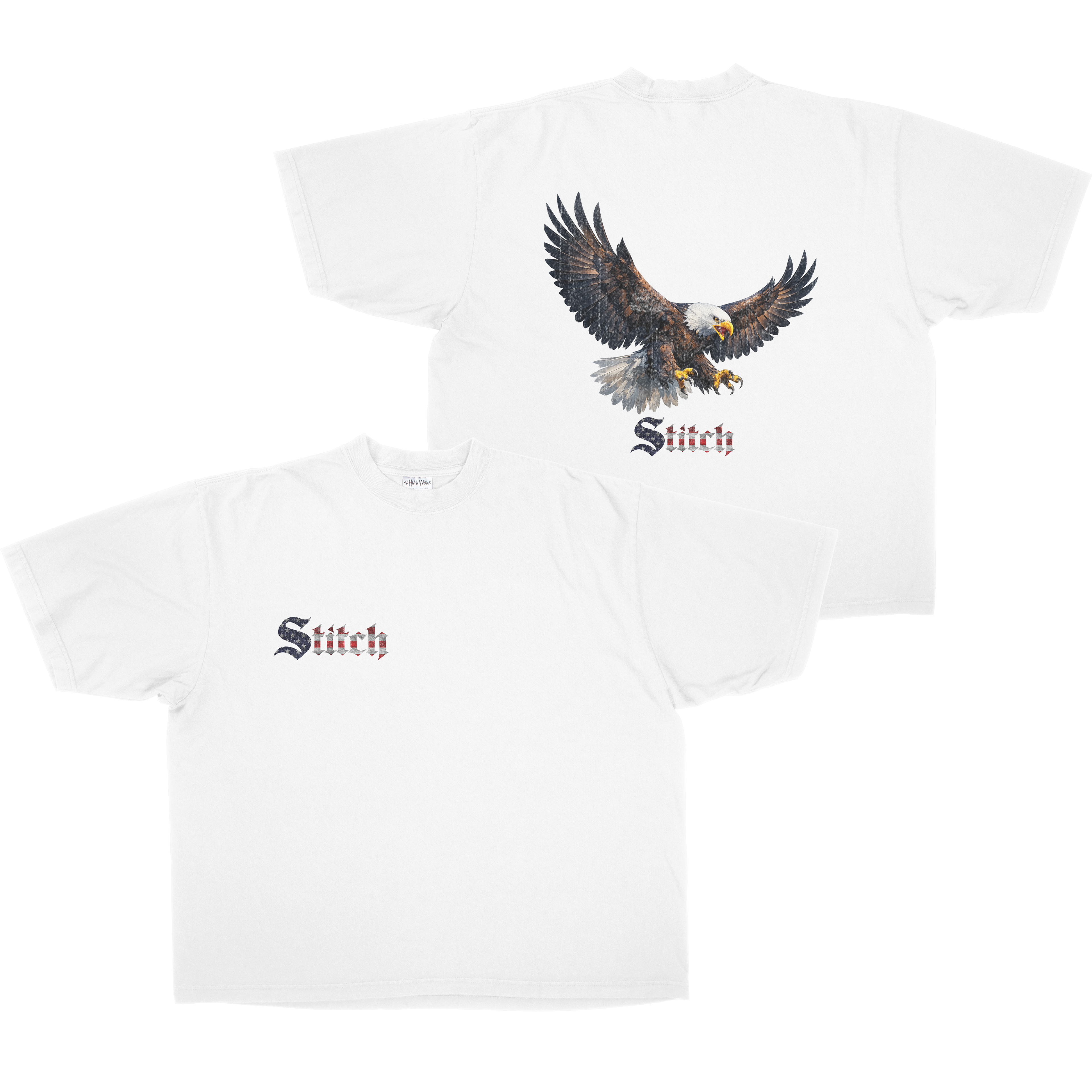 STITCH EAGLE SHAKA TEE