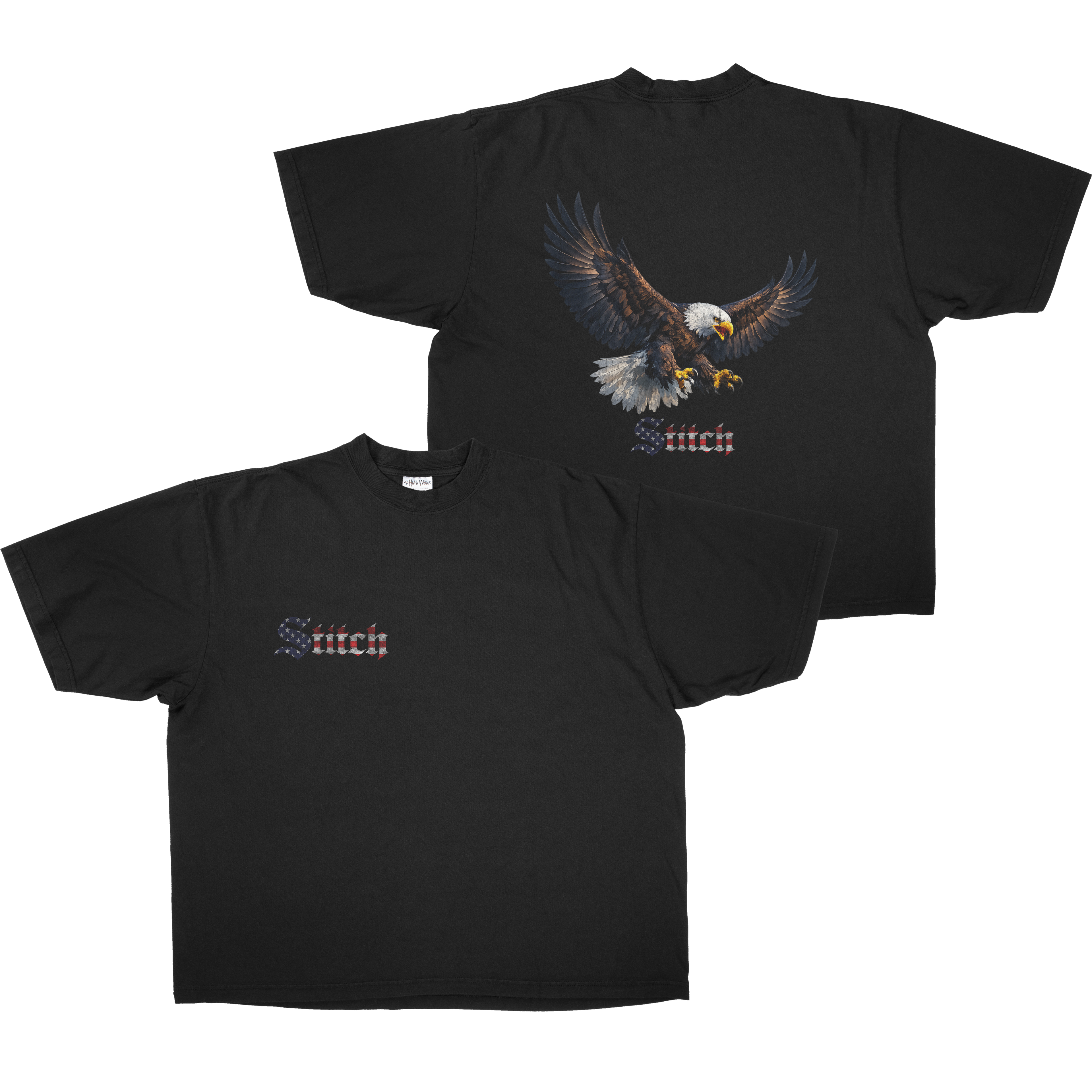 STITCH EAGLE SHAKA TEE