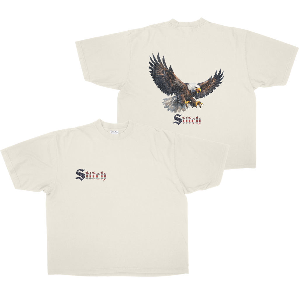 STITCH EAGLE SHAKA TEE