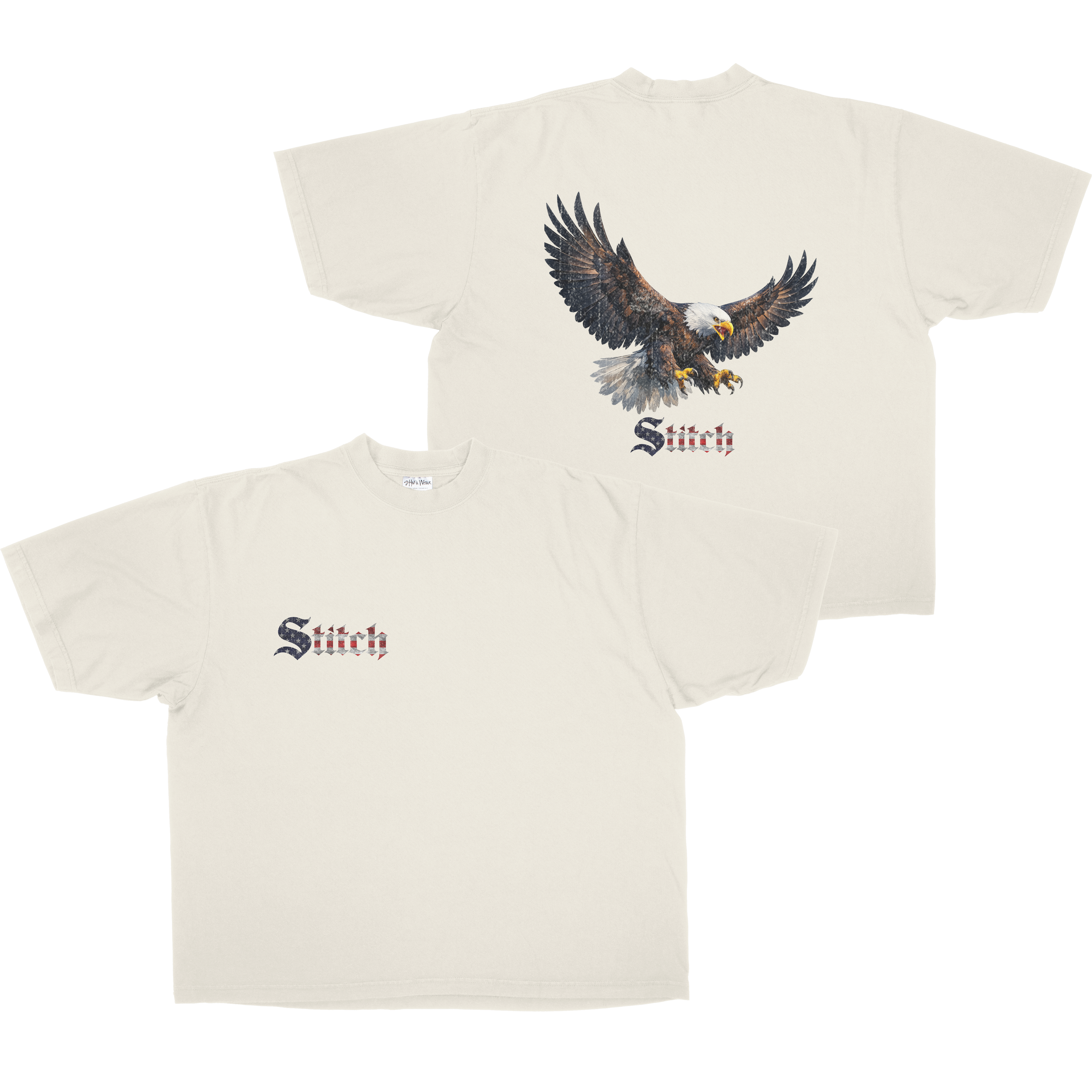 STITCH EAGLE SHAKA TEE