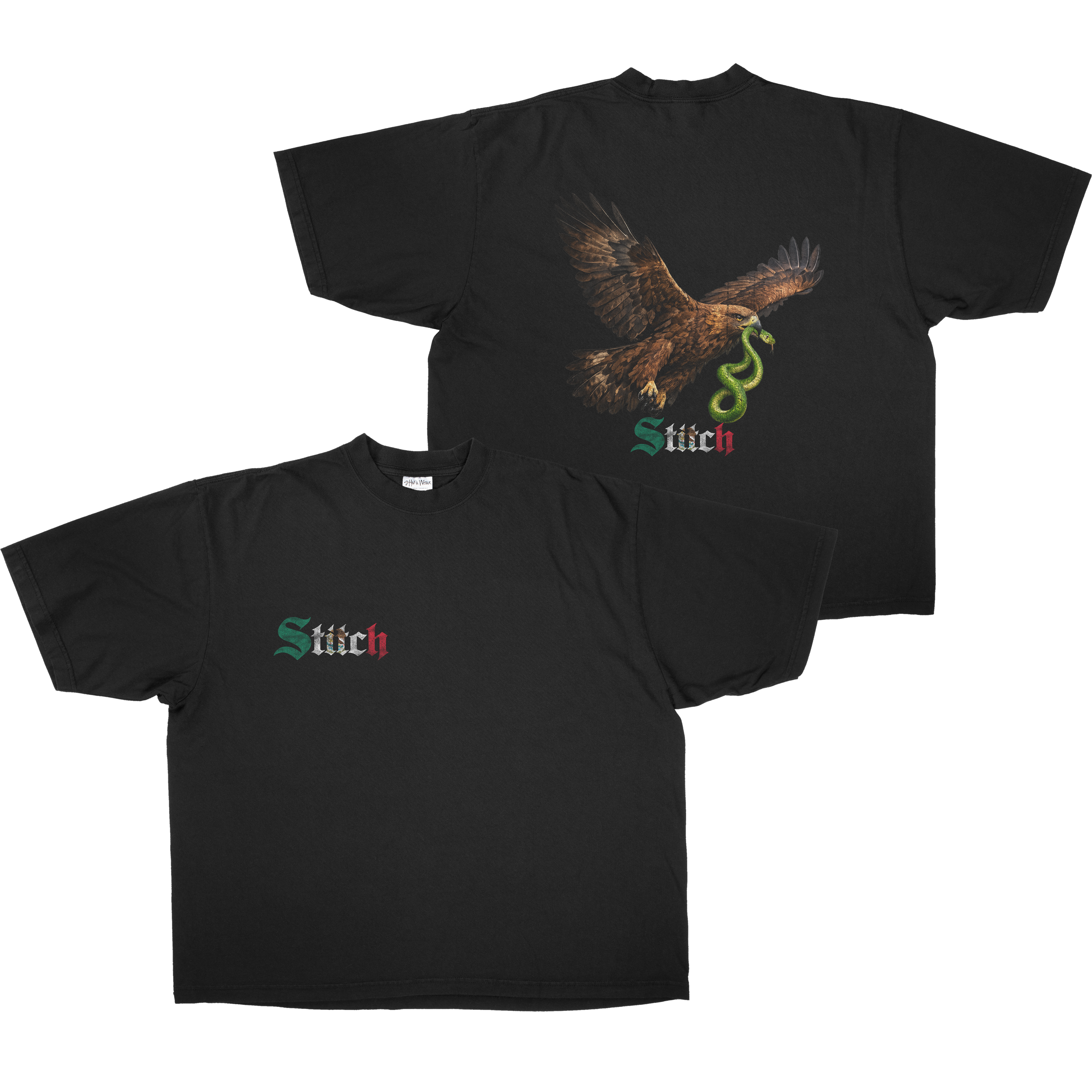 STITCH MEXI SHAKA TEE