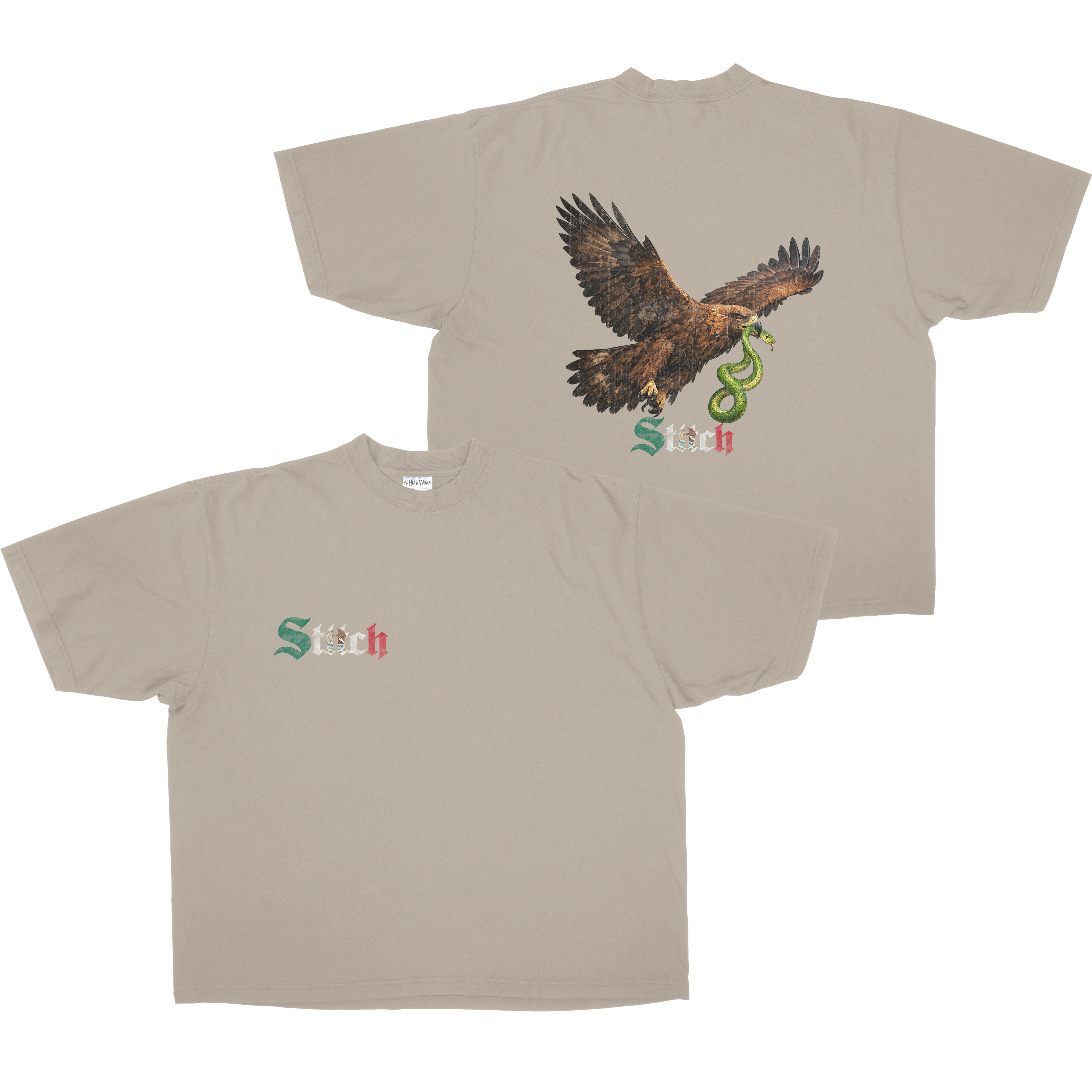 STITCH MEXI SHAKA TEE