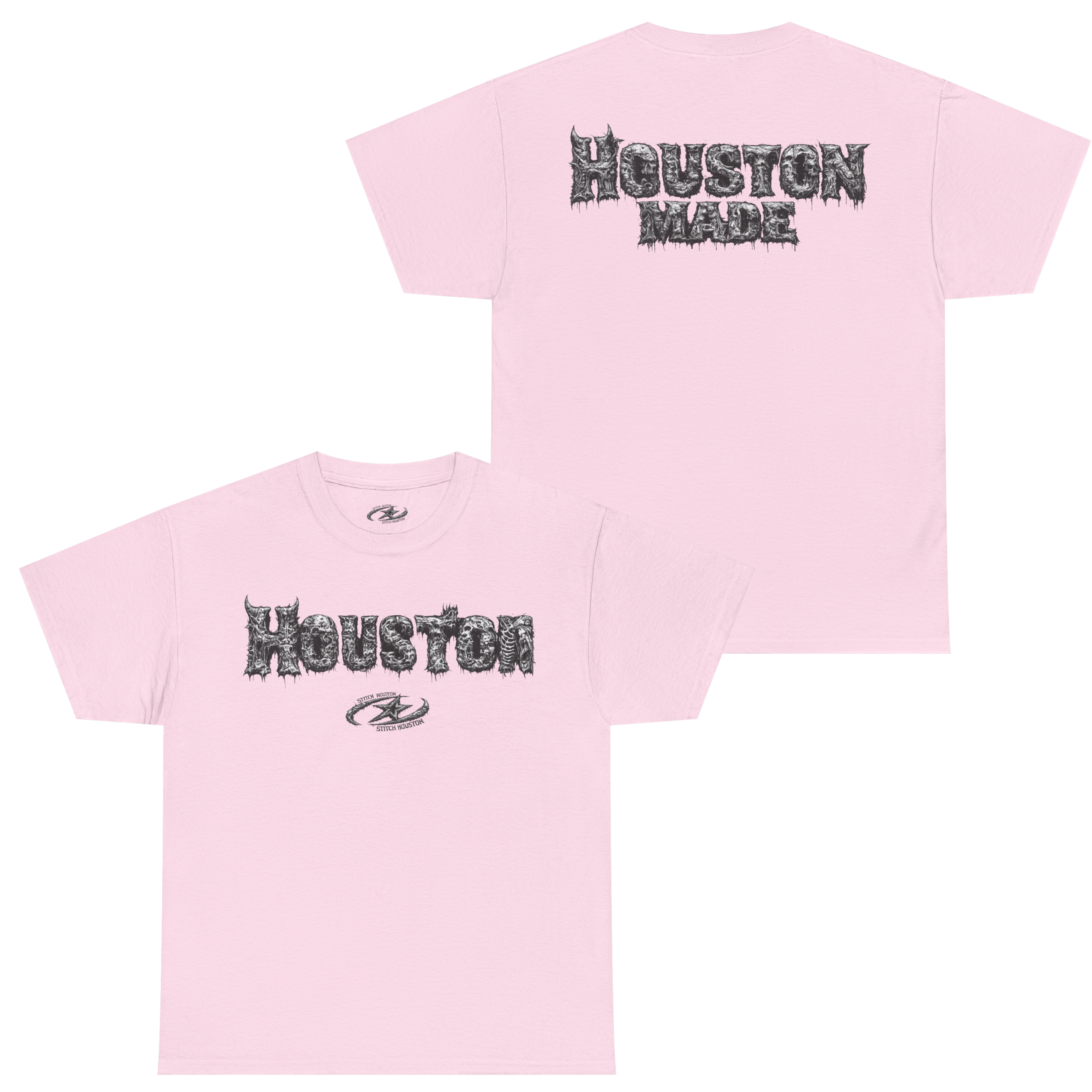 HOUSTON MADE SKULL WEB STANDARD TEE