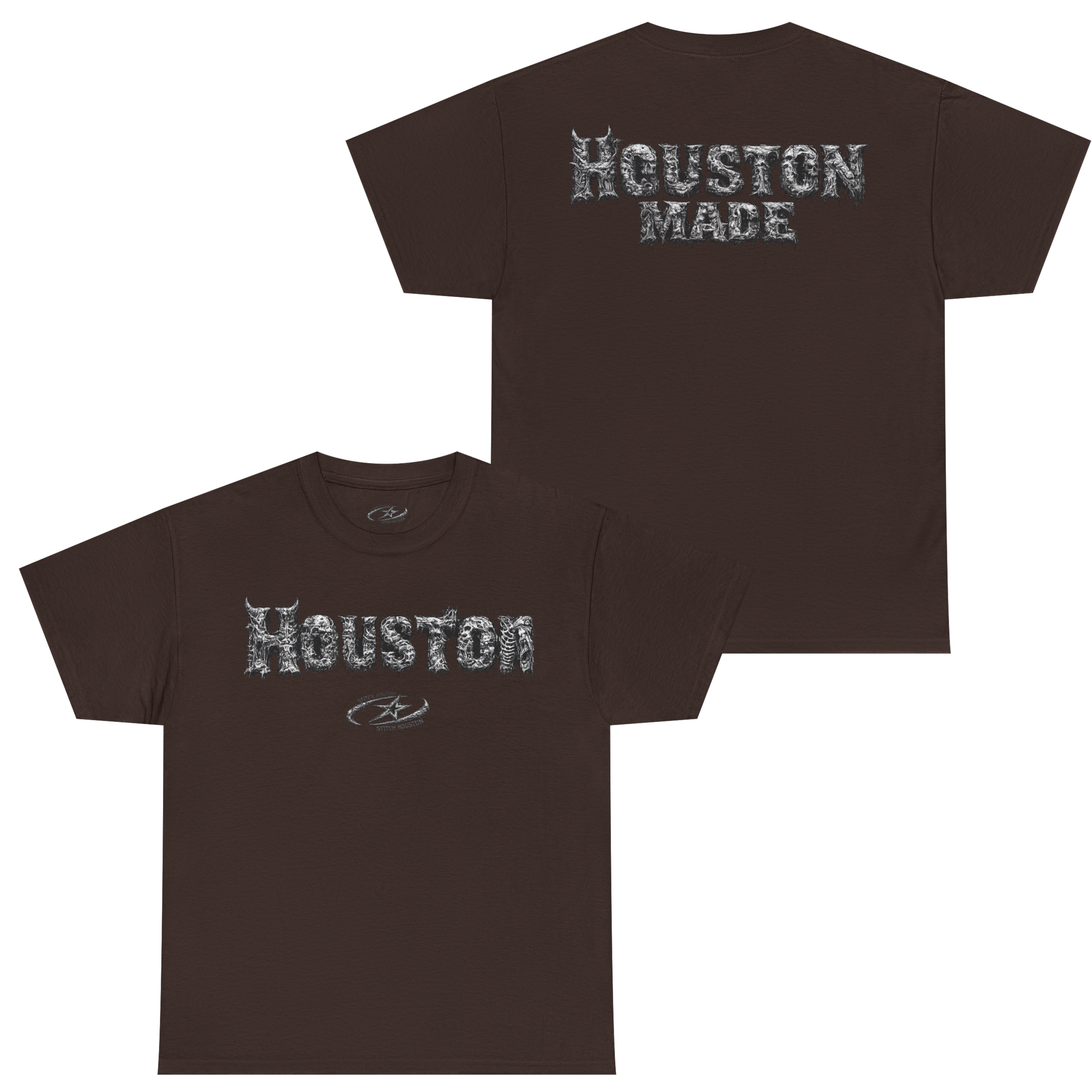 HOUSTON MADE SKULL WEB STANDARD TEE