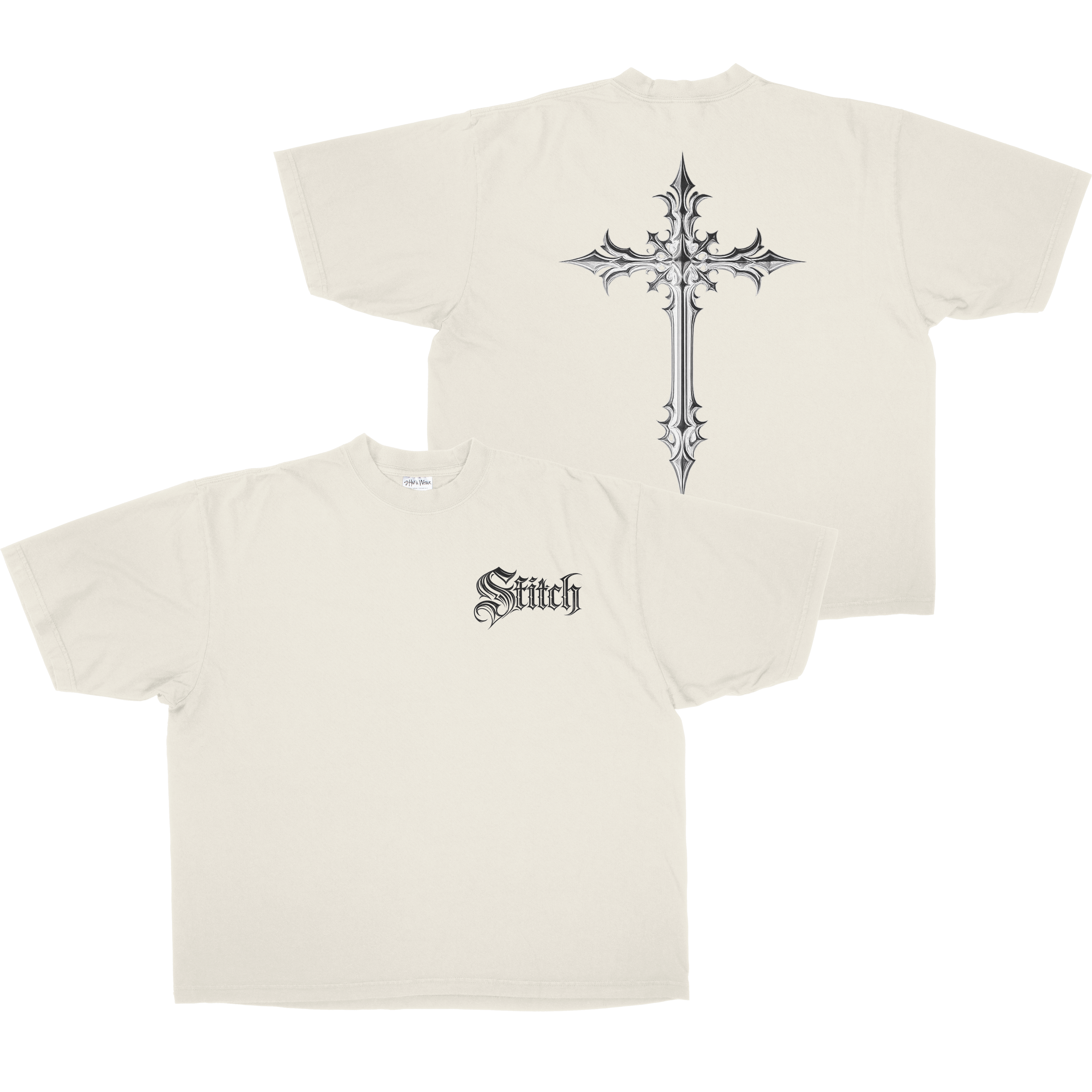 STITCH CROSS HEAVYWEIGHT SHAKAWEAR TEE