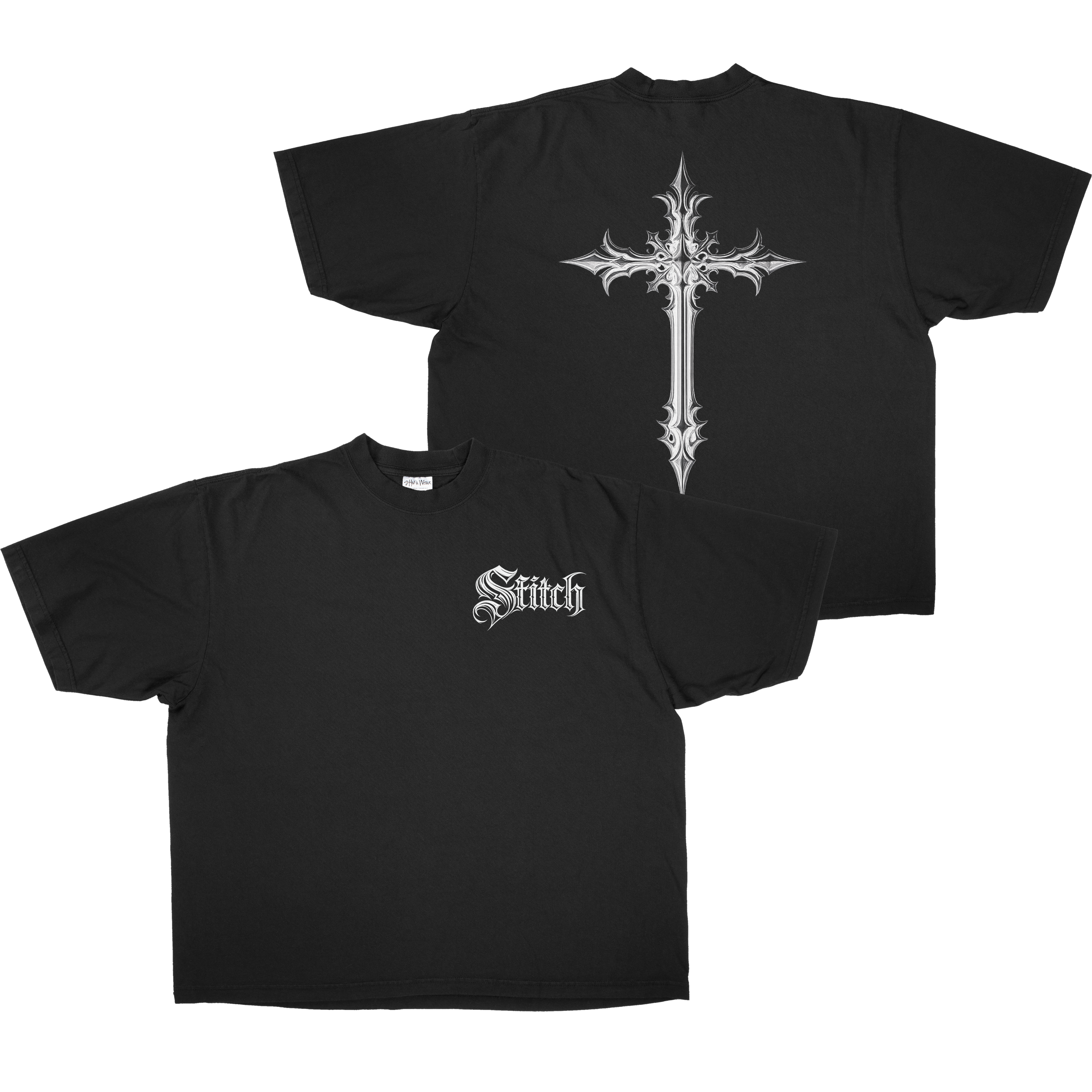 STITCH CROSS HEAVYWEIGHT SHAKAWEAR TEE