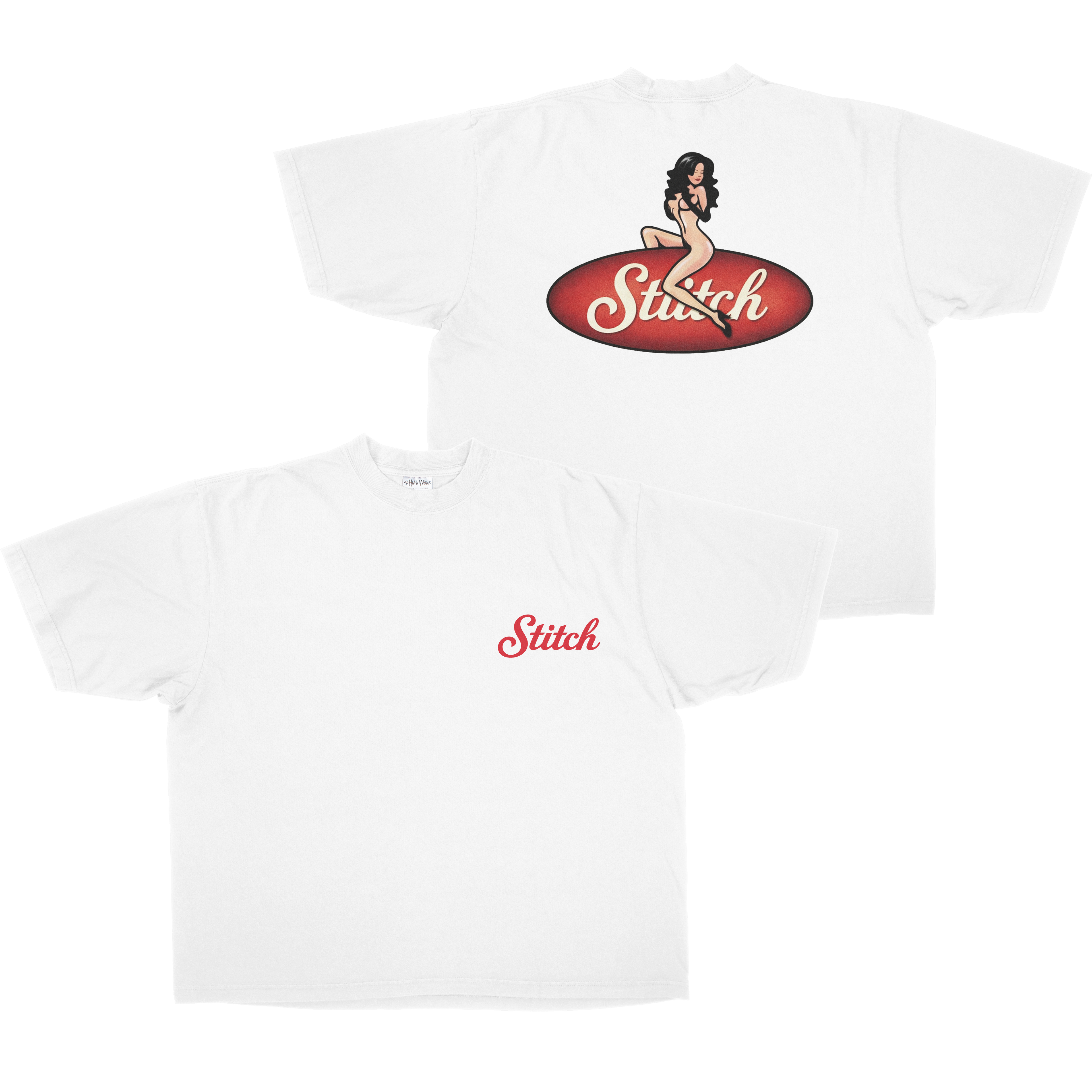 MRS.STITCH HEAVYWEIGHT SHAKA TEE