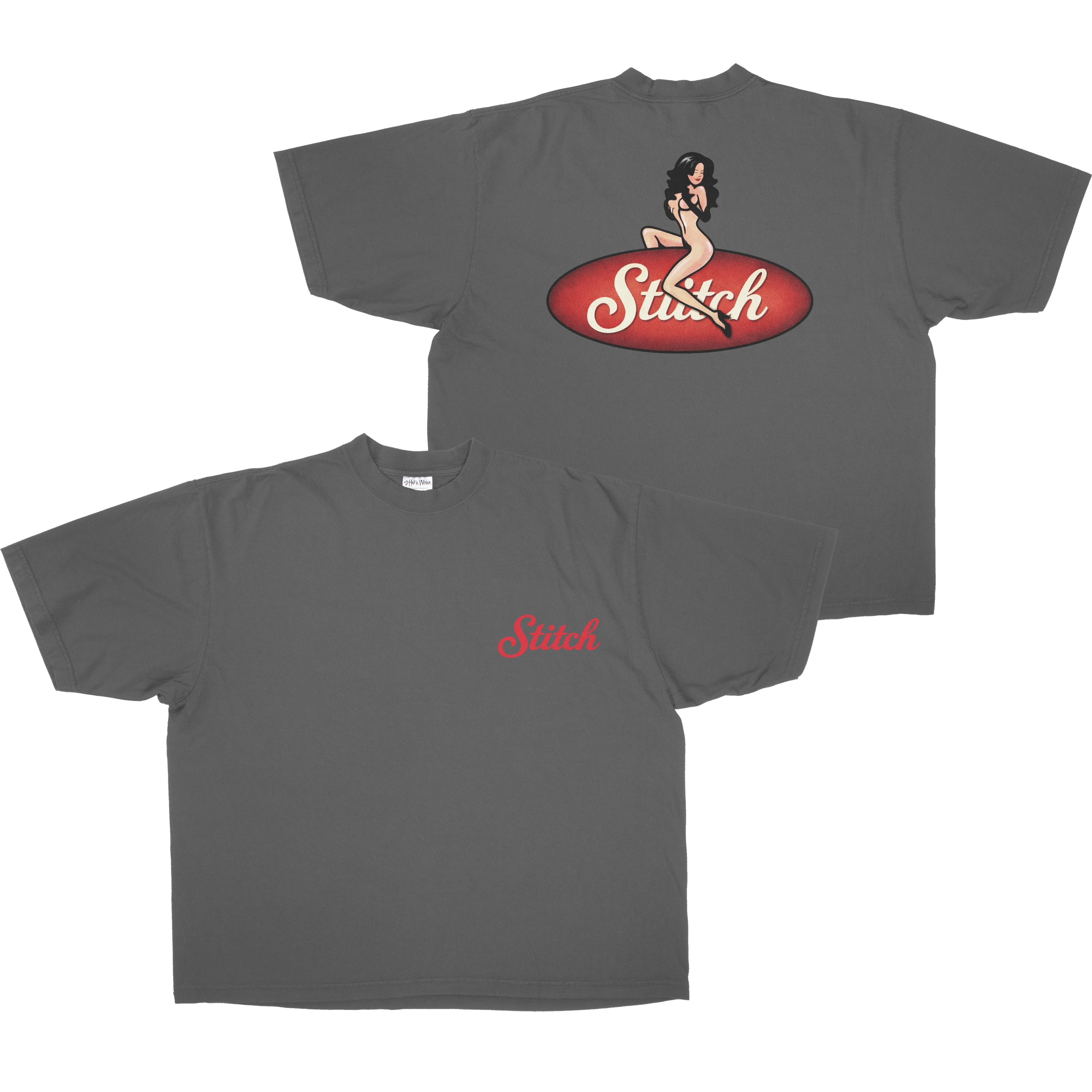 MRS.STITCH HEAVYWEIGHT SHAKA TEE