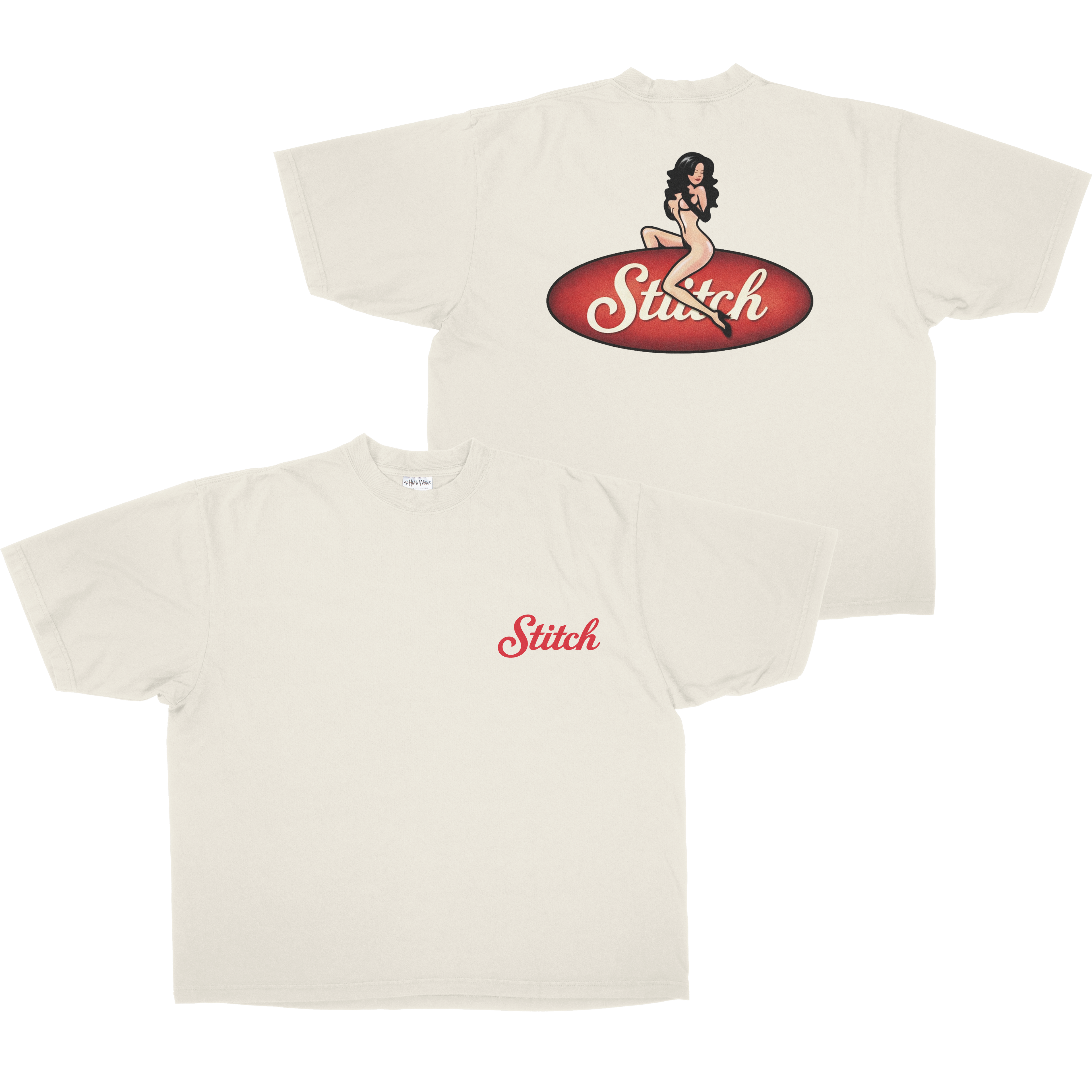 MRS.STITCH HEAVYWEIGHT SHAKA TEE