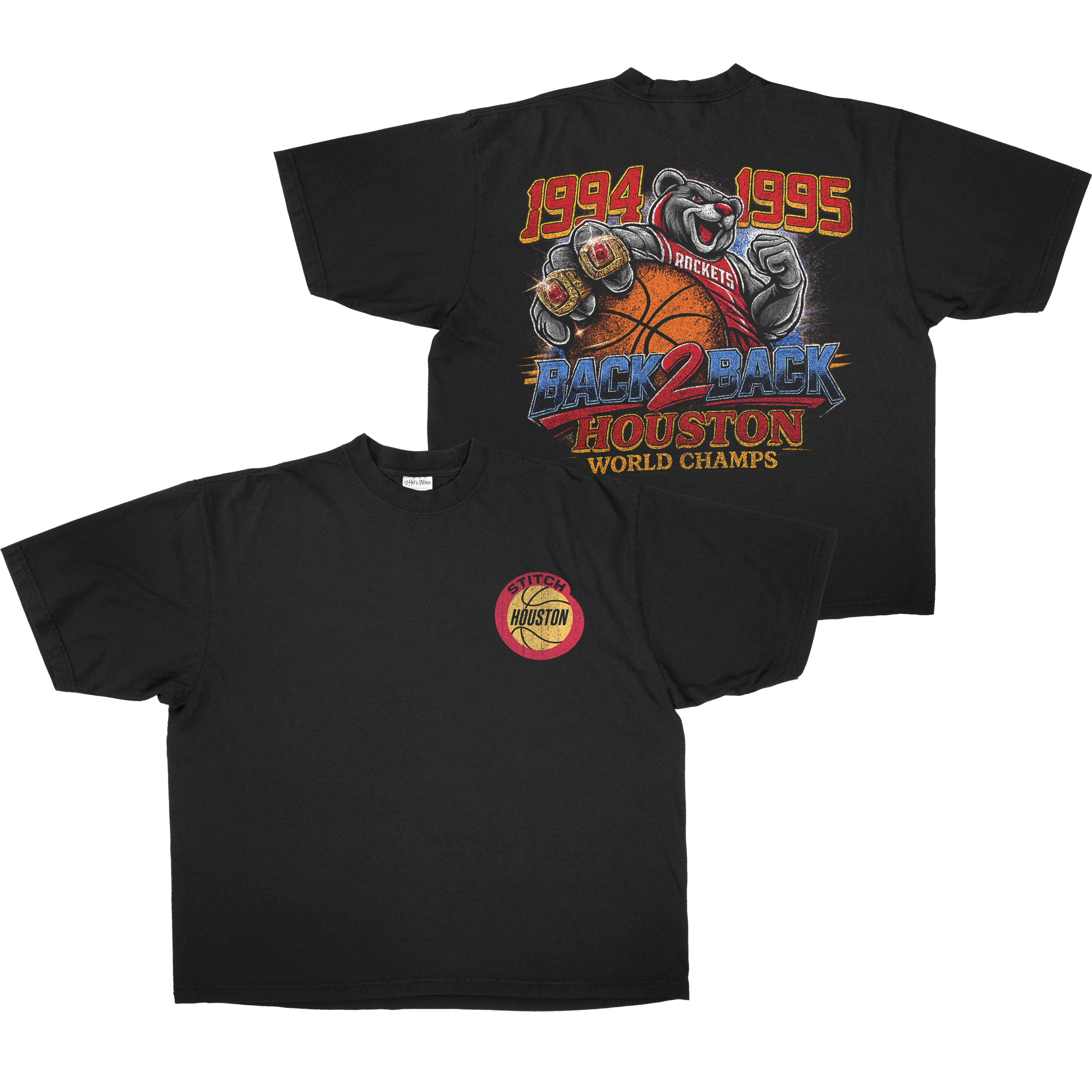 ROCKETS CHAMP HEAVYWEIGHT SHAKA TEE