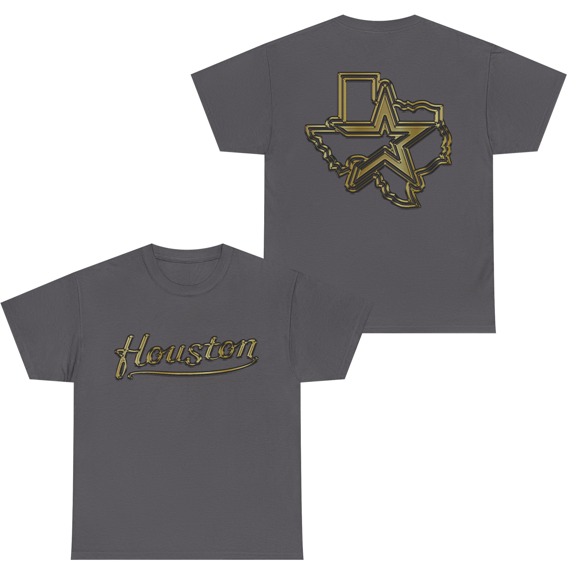 GOLD HOUSTON STANDARD TEE