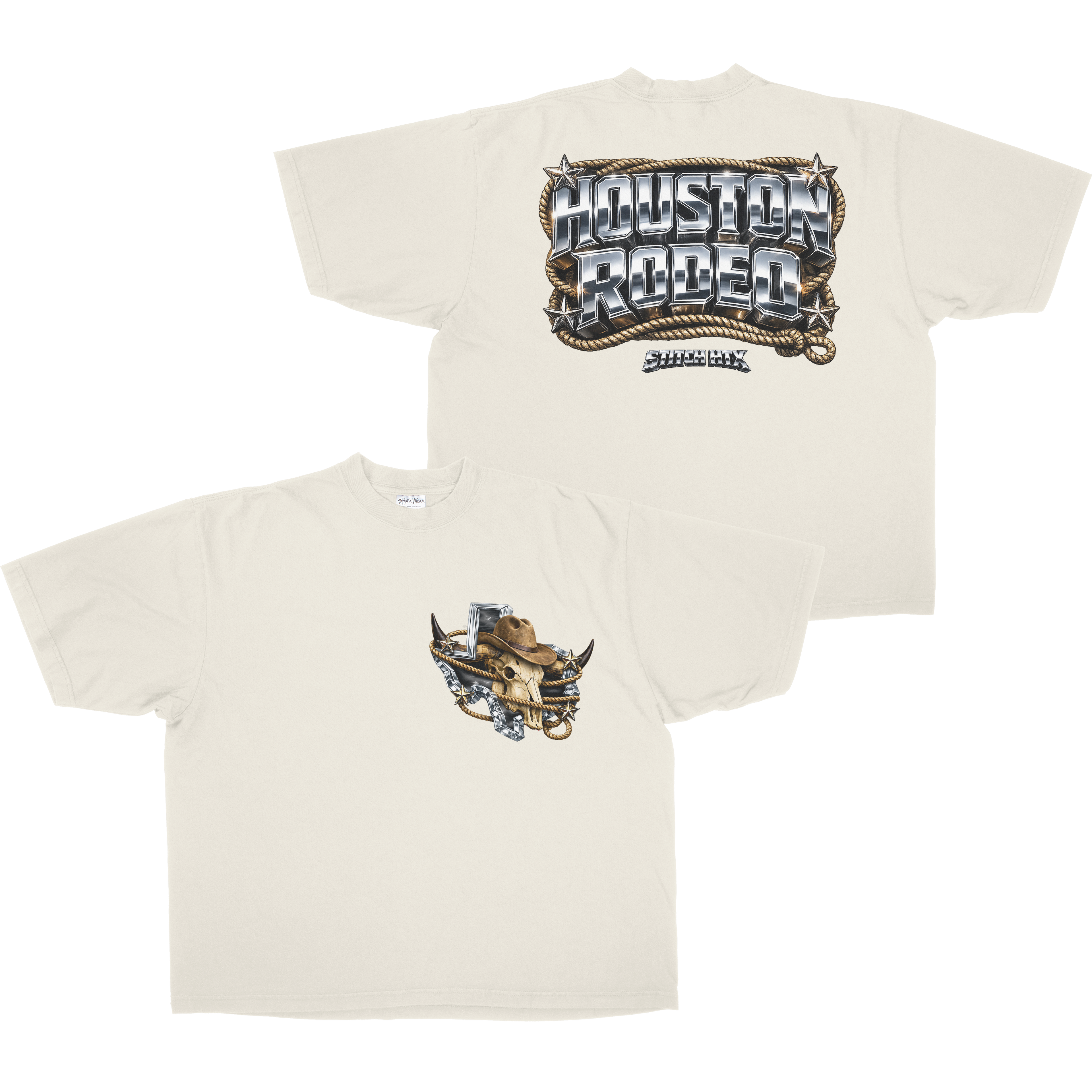 LONGHORN RODEO HEAVYWEIGHT SHAKAWEAR TEE