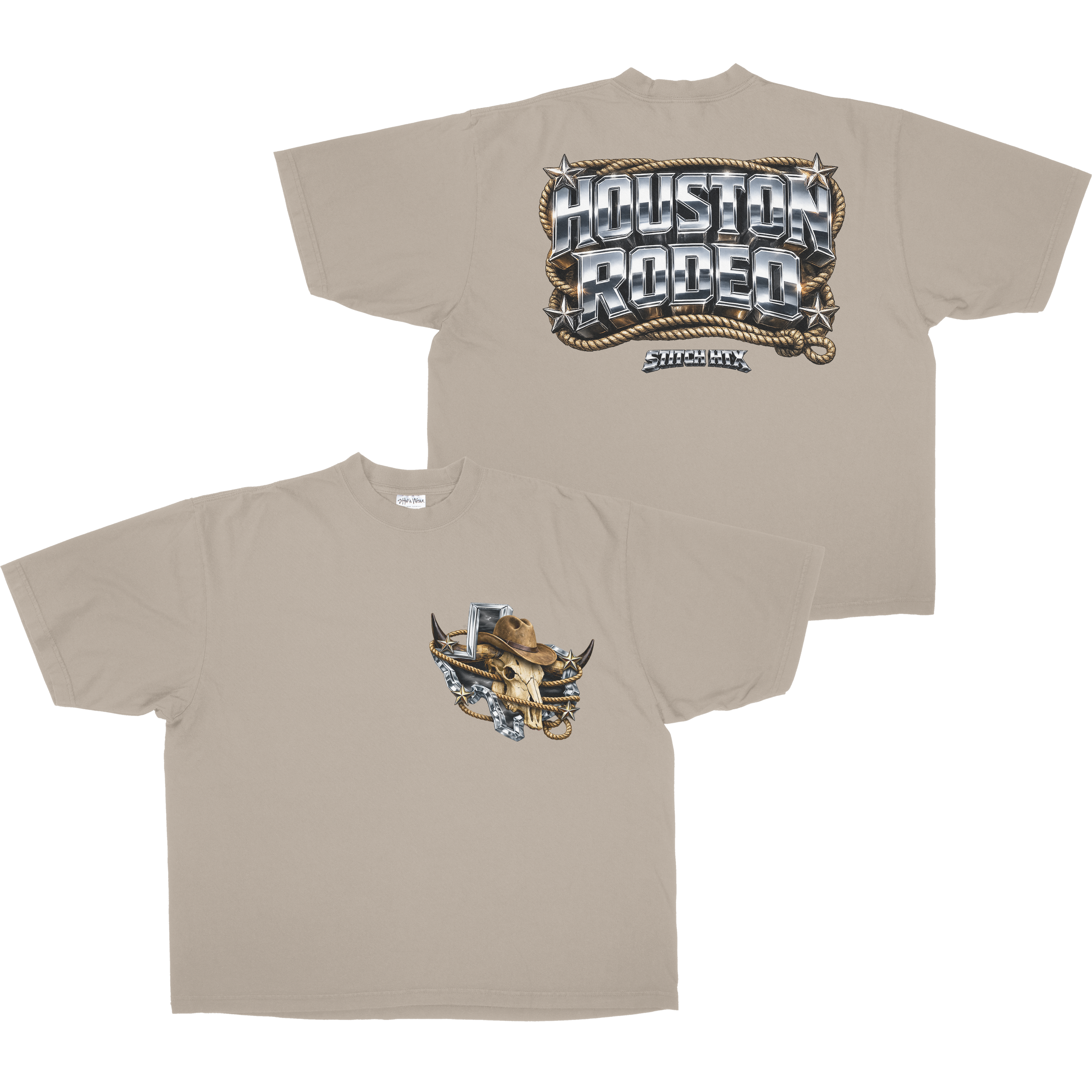 LONGHORN RODEO HEAVYWEIGHT SHAKAWEAR TEE