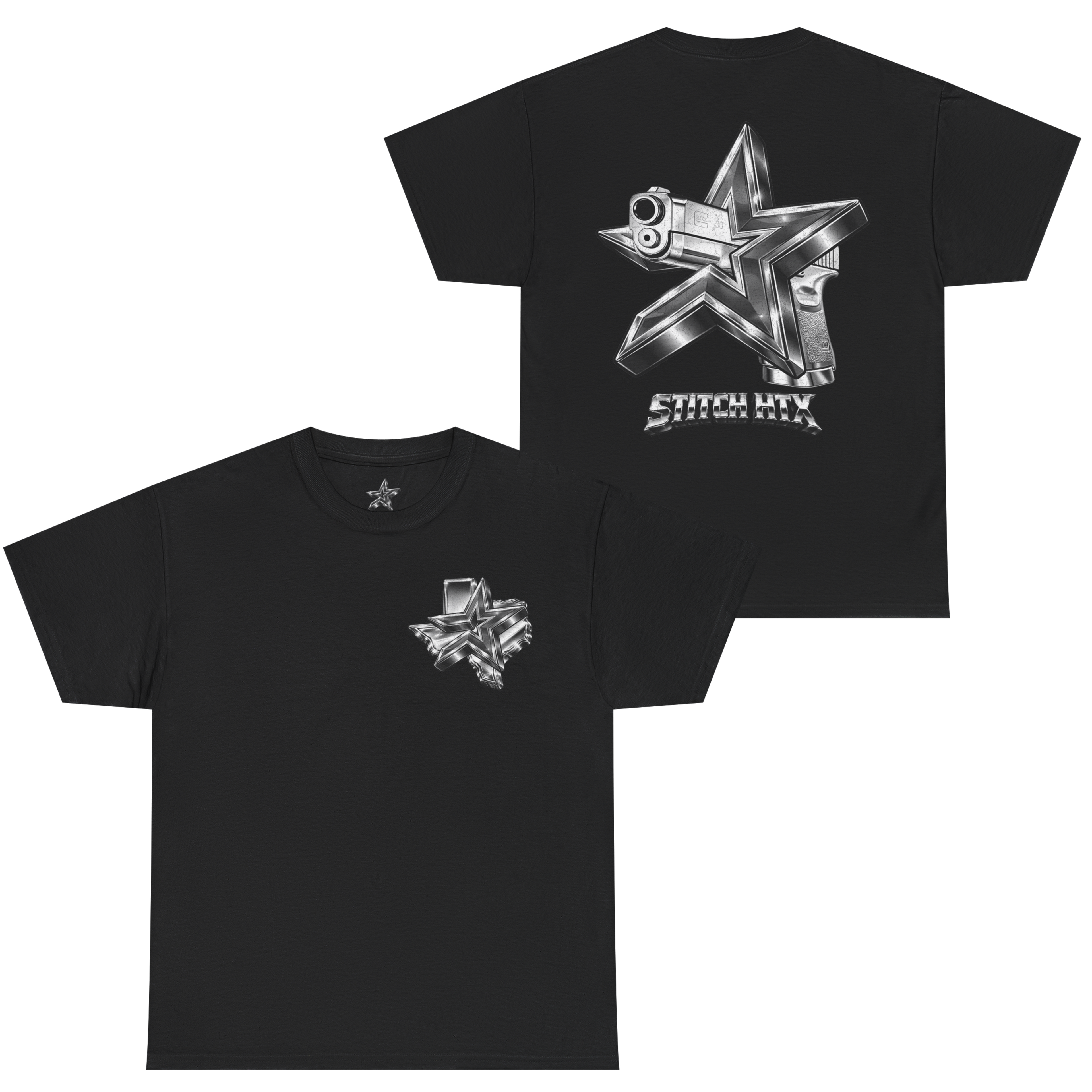 CHROME STROS GLOCK STANDARD TEE