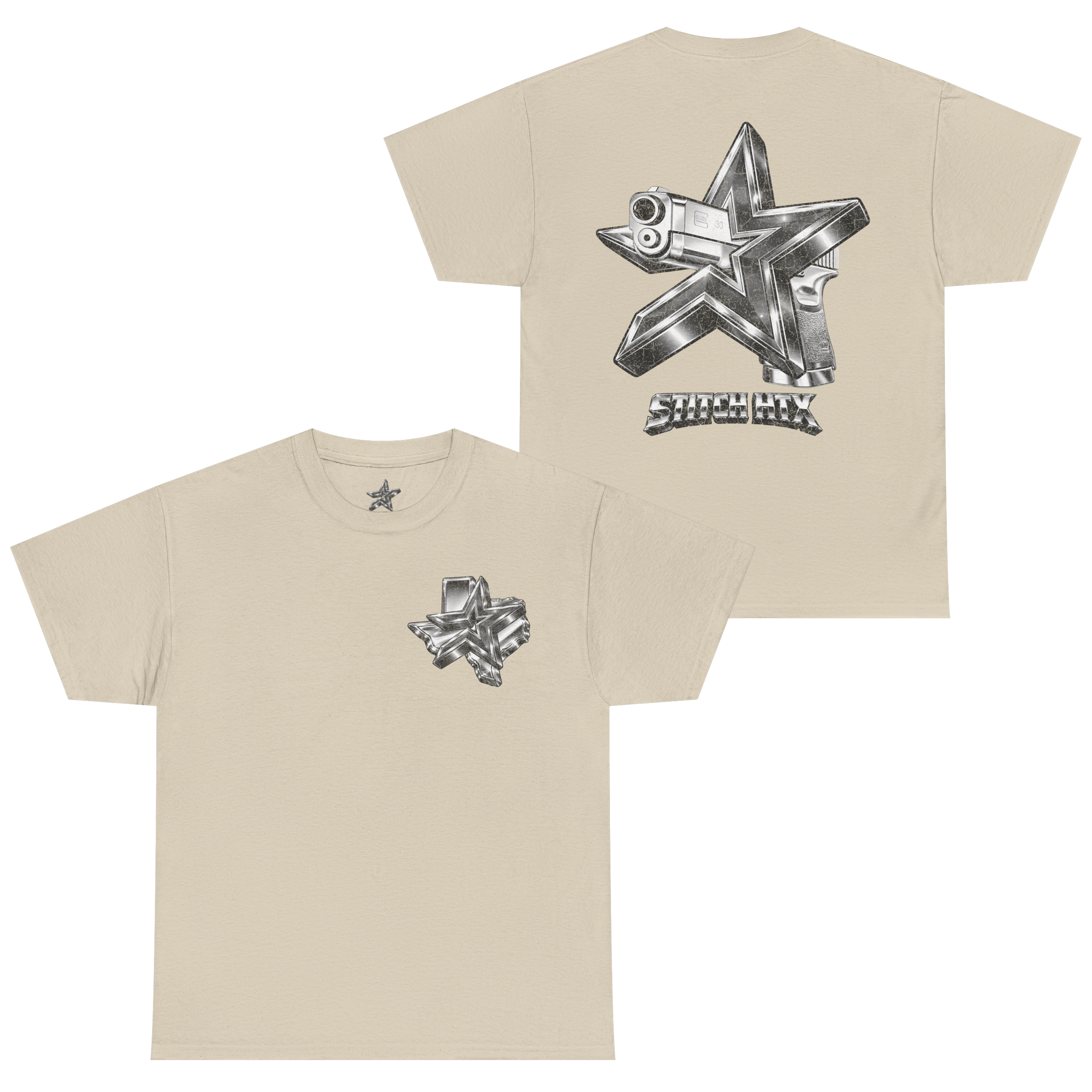 CHROME STROS GLOCK STANDARD TEE