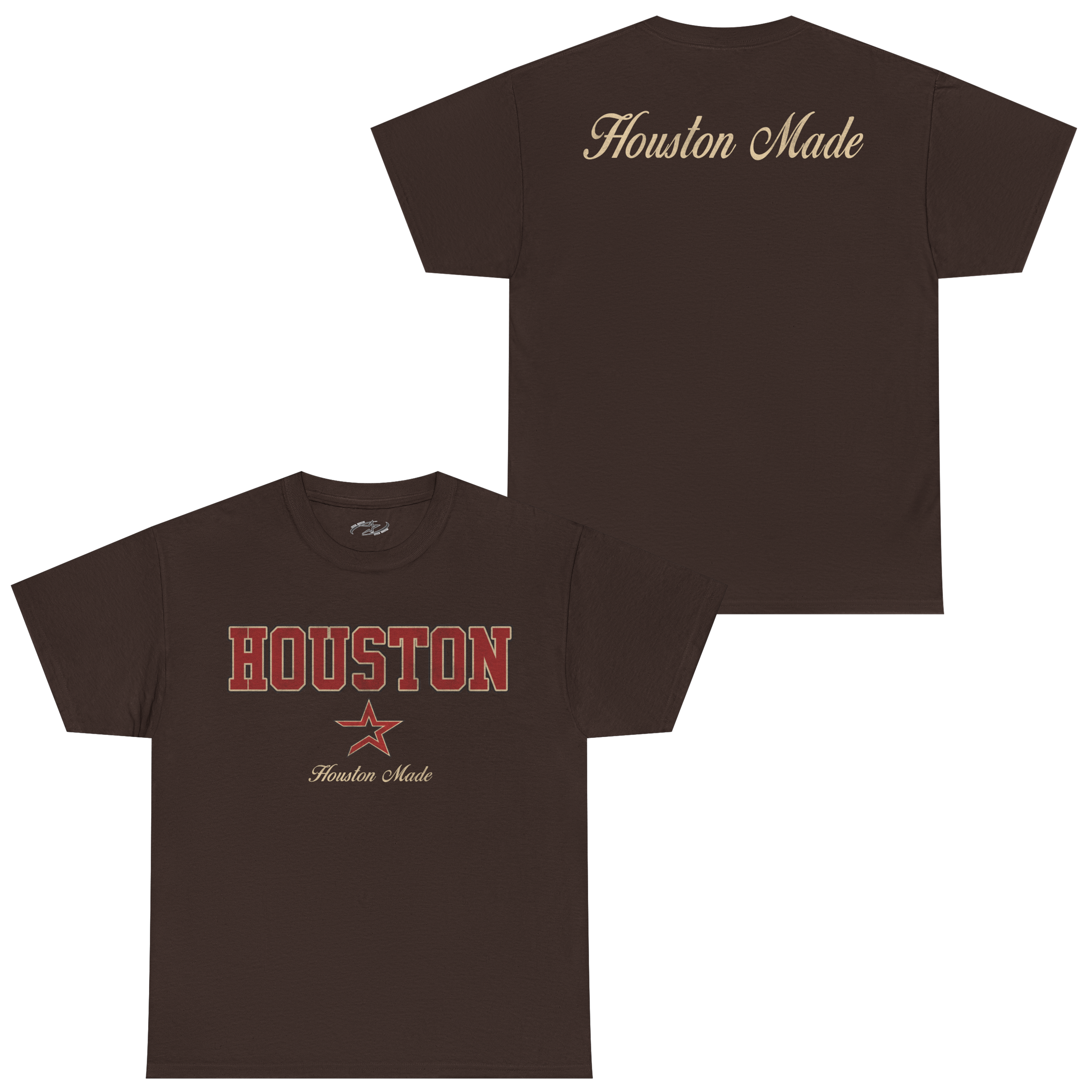 RED STROS HOUSTON MADE STANDARD TEE