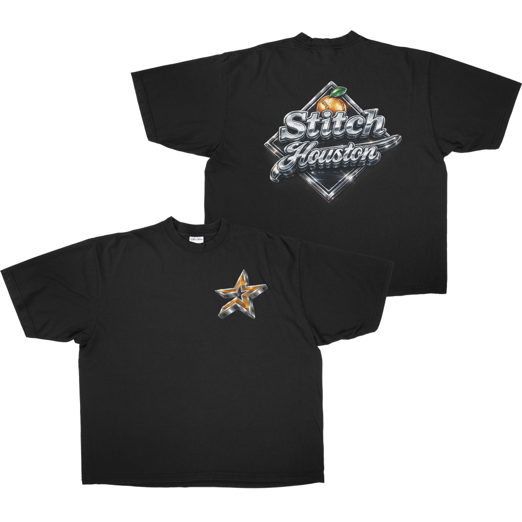 STITCH HOUSTON MINUTE MADE HEAVYWEIGHT SHAKAWEAR TEE