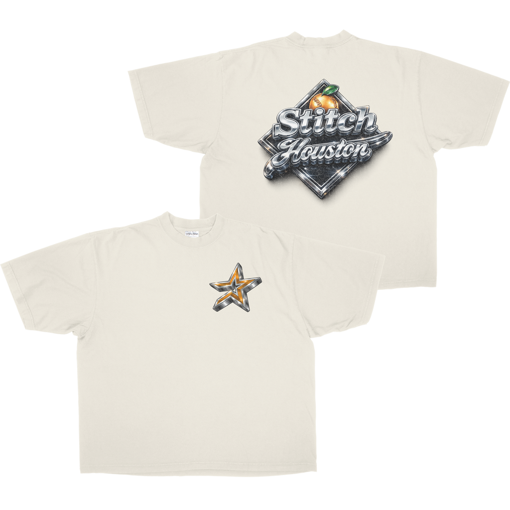 STITCH HOUSTON MINUTE MADE HEAVYWEIGHT SHAKAWEAR TEE