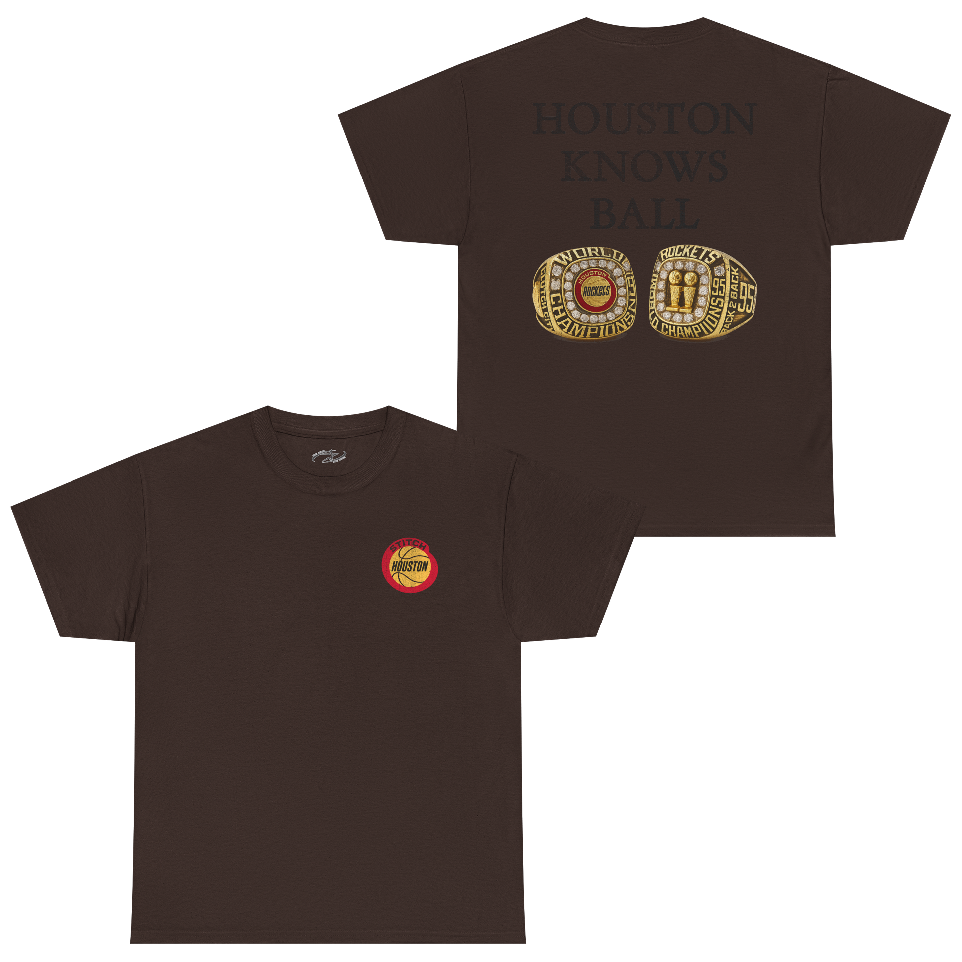 HOUSTON KNOWS BALL STANDARD TEE