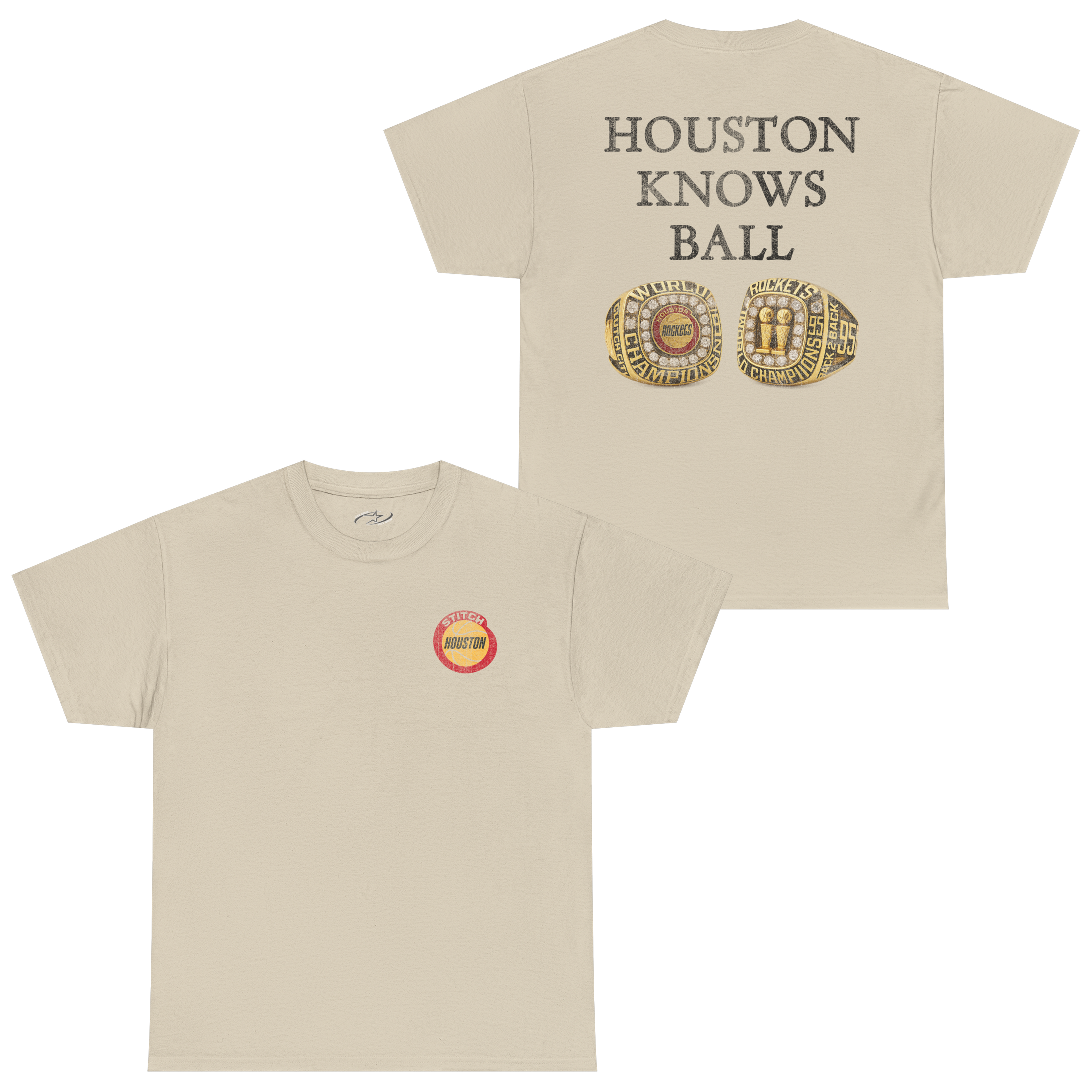 HOUSTON KNOWS BALL STANDARD TEE