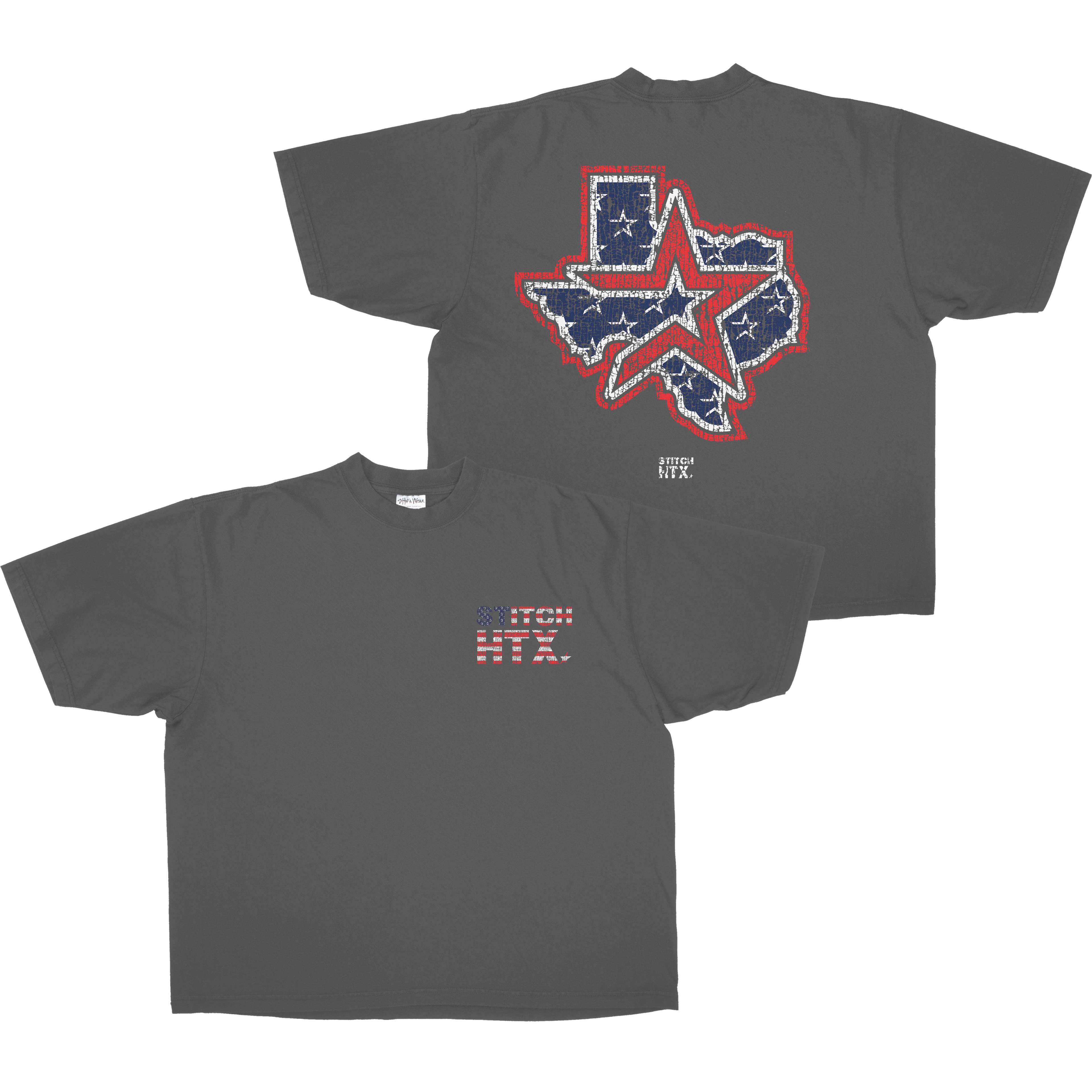 USA STITCH LOGO HEAVYWEIGHT SHAKAWEAR TEE