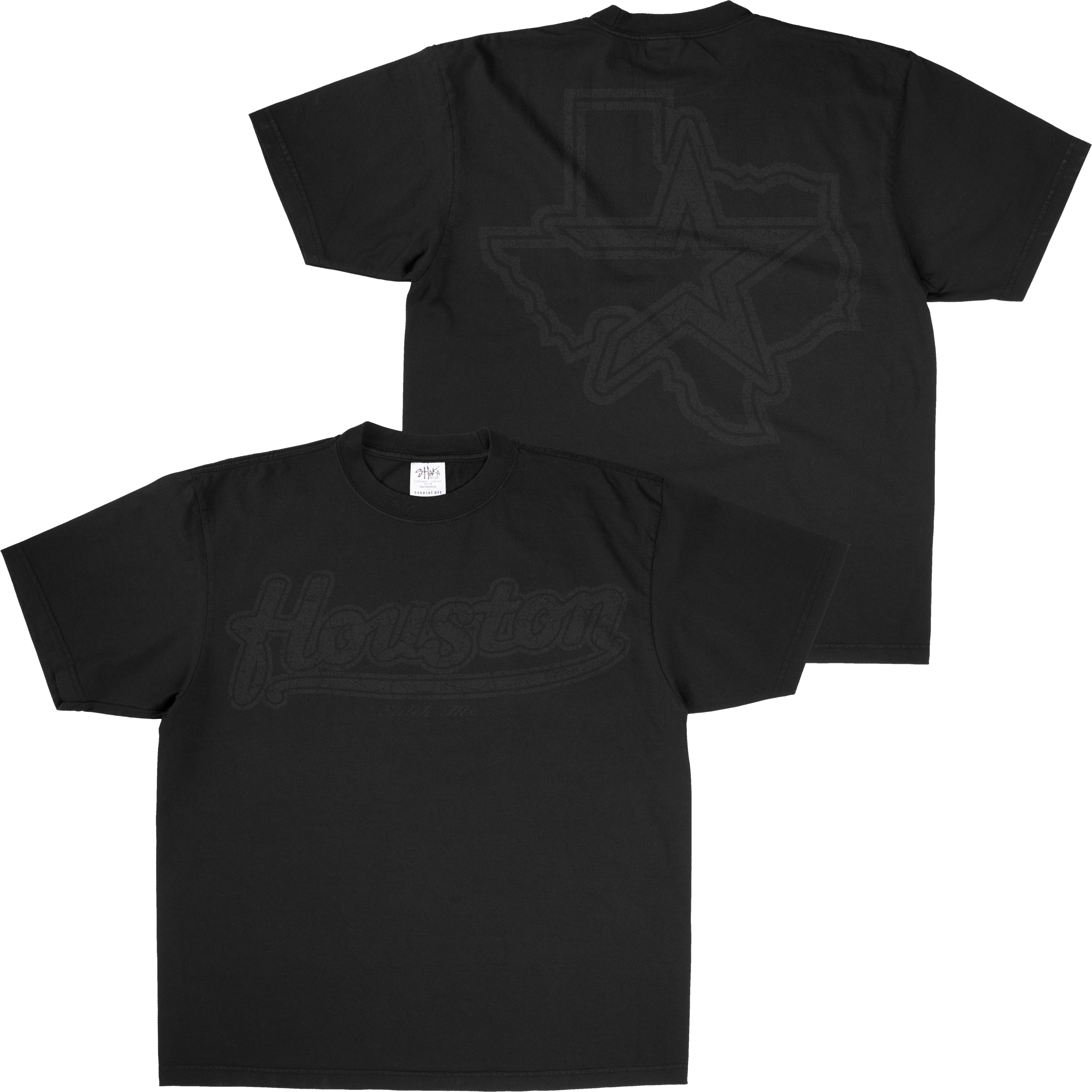 BLACK HOUSTON SHAKAWEAR TEE