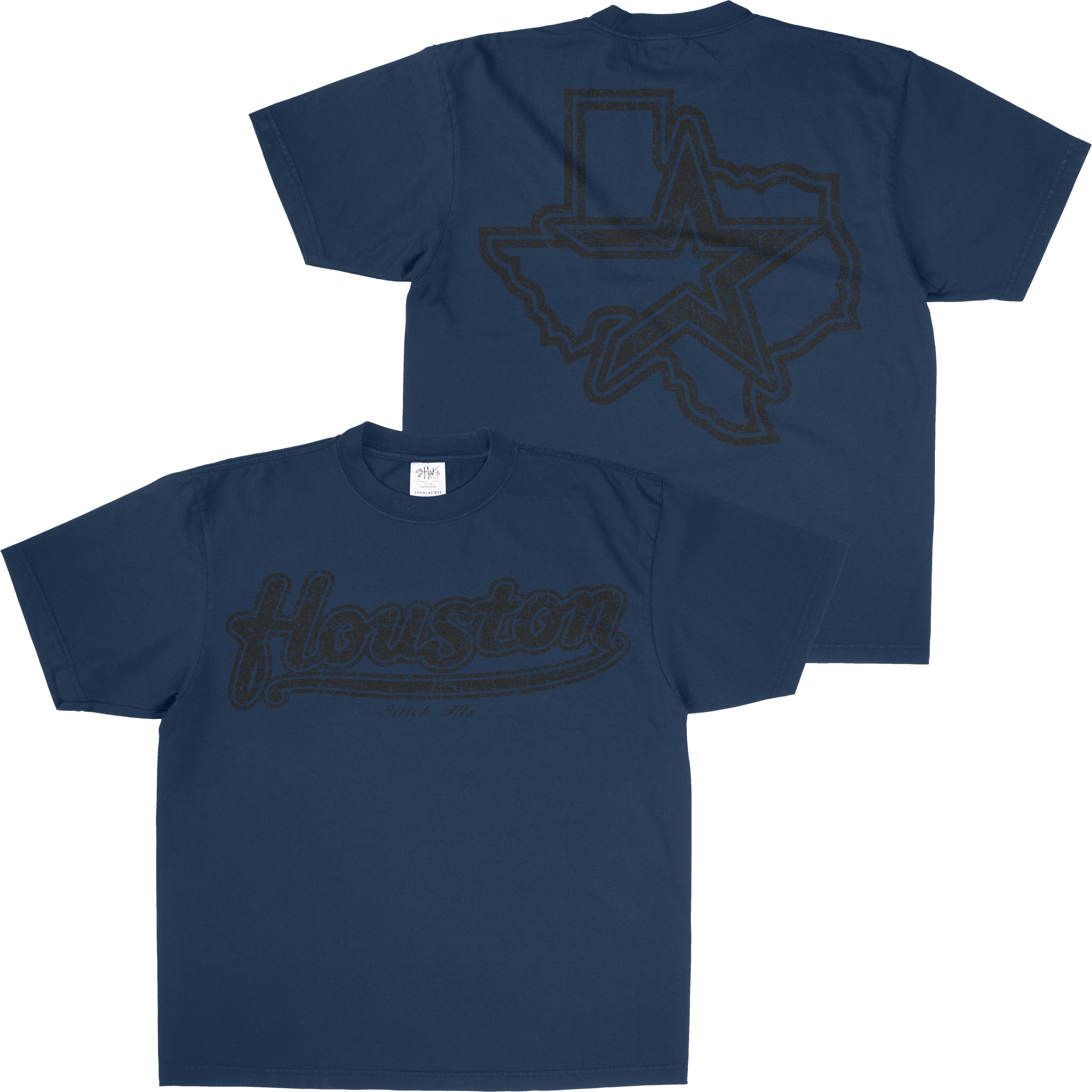 BLACK HOUSTON SHAKAWEAR TEE