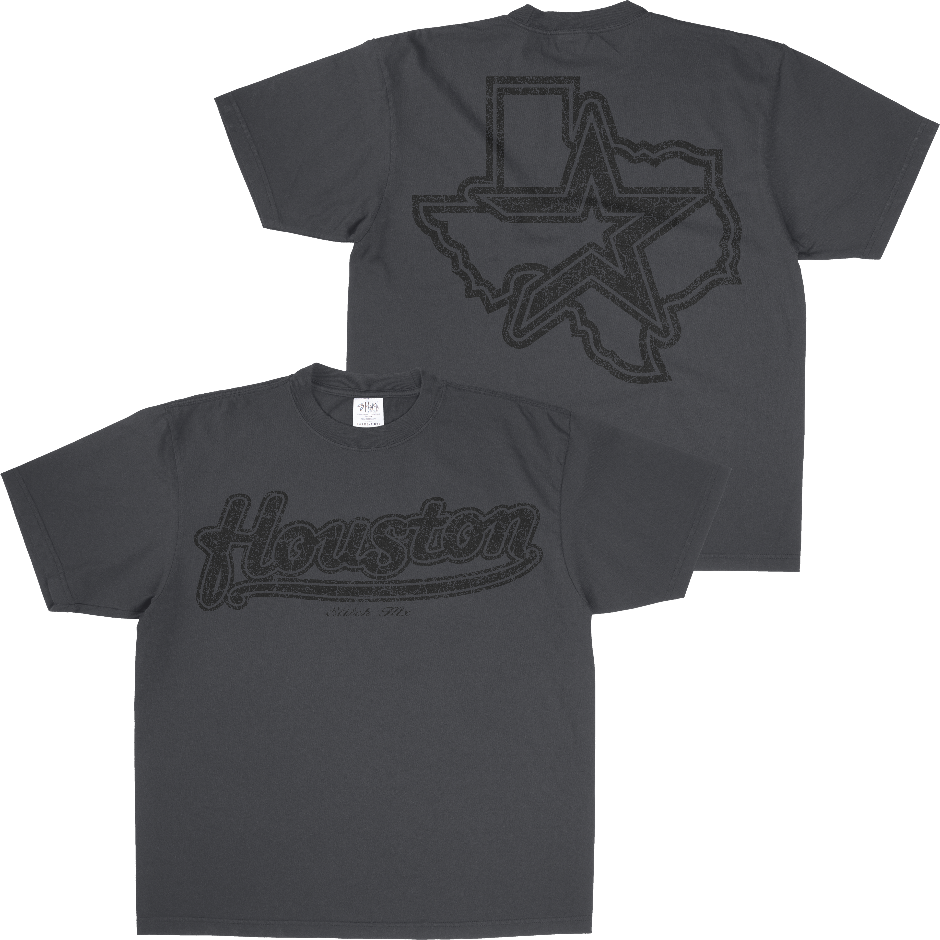 BLACK HOUSTON SHAKAWEAR TEE
