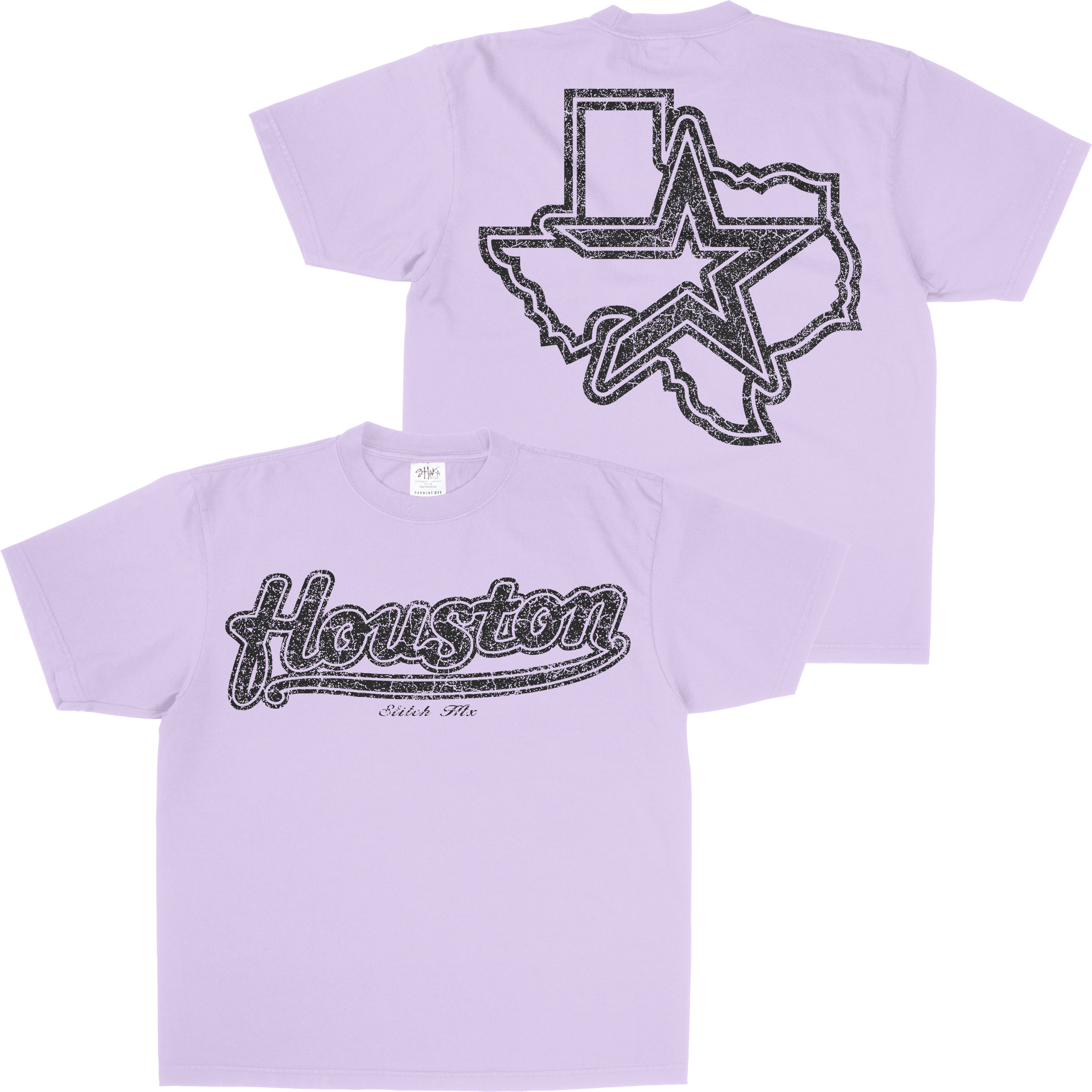 BLACK HOUSTON SHAKAWEAR TEE
