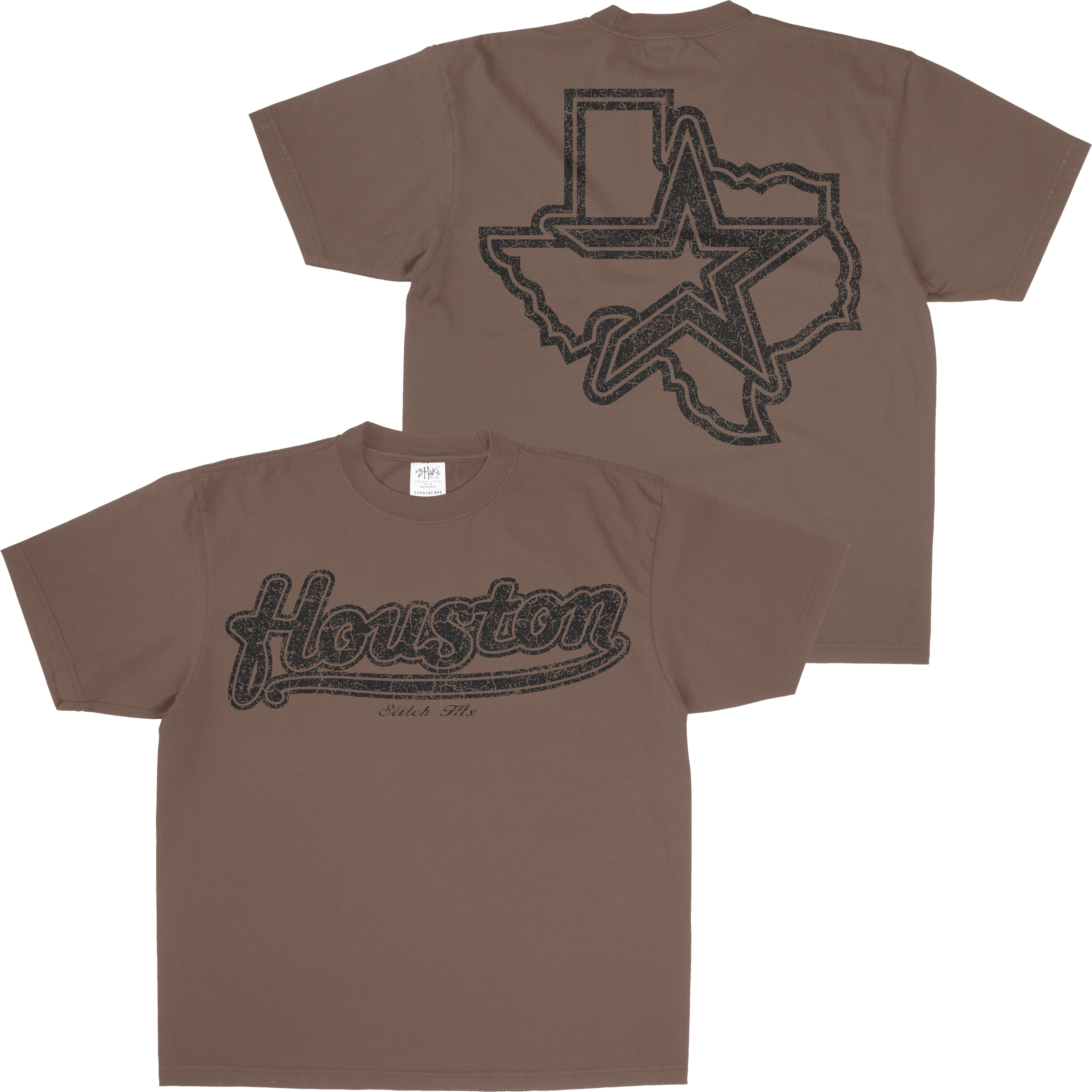 BLACK HOUSTON SHAKAWEAR TEE