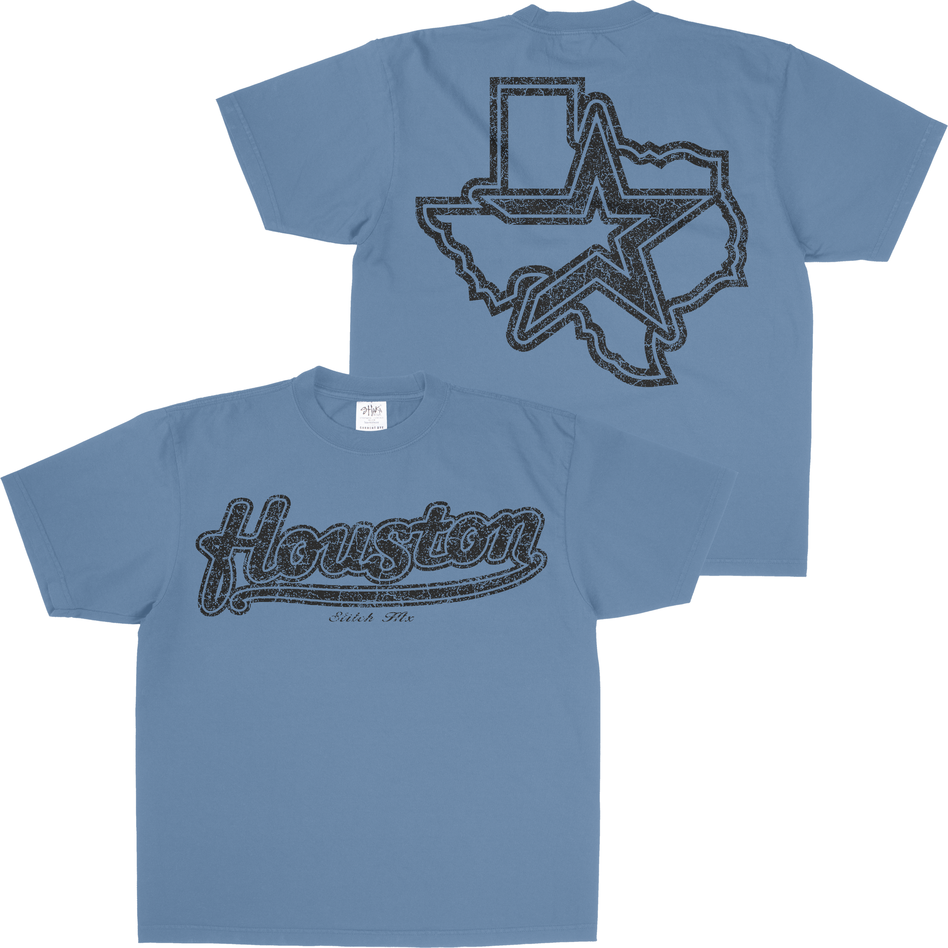 BLACK HOUSTON SHAKAWEAR TEE