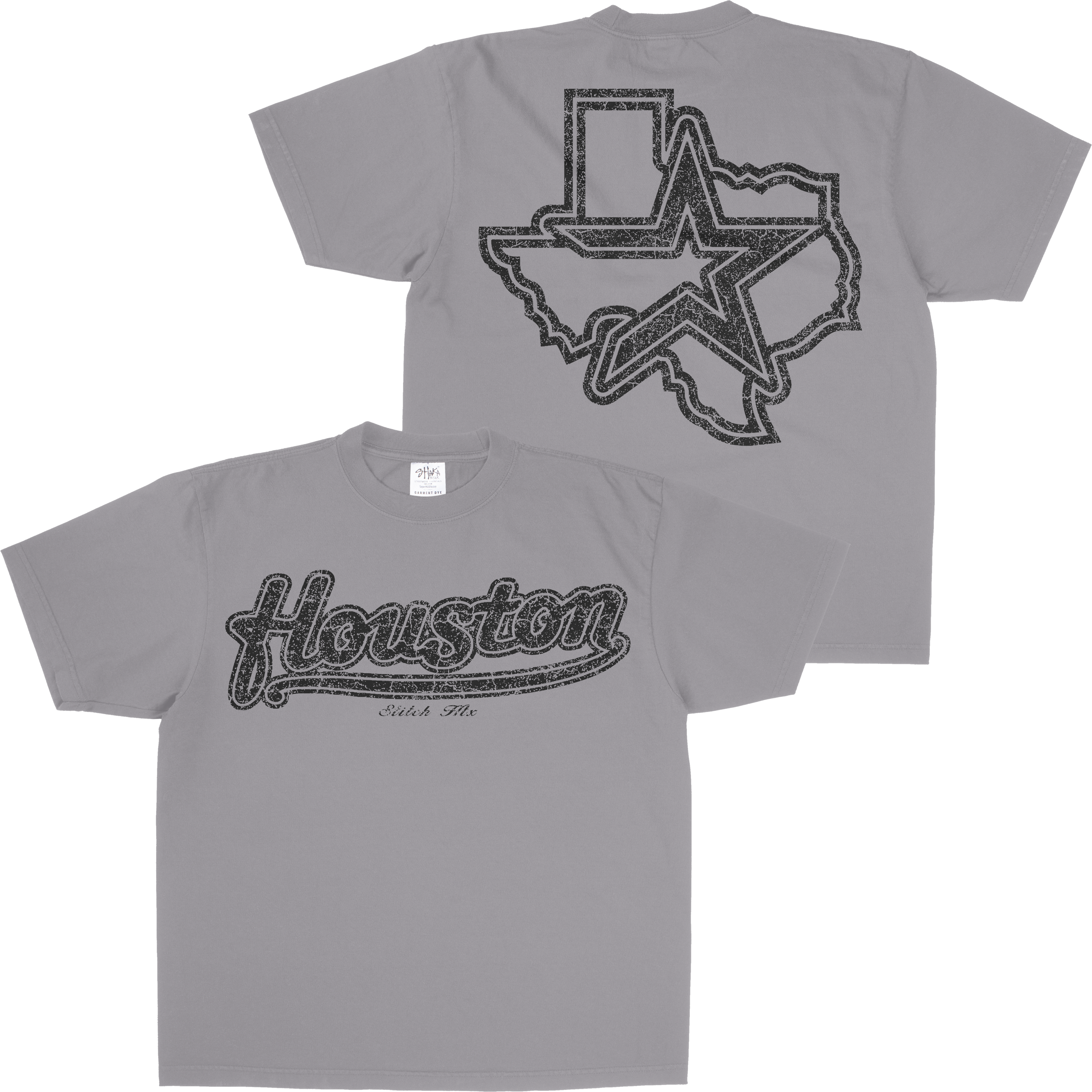 BLACK HOUSTON SHAKAWEAR TEE