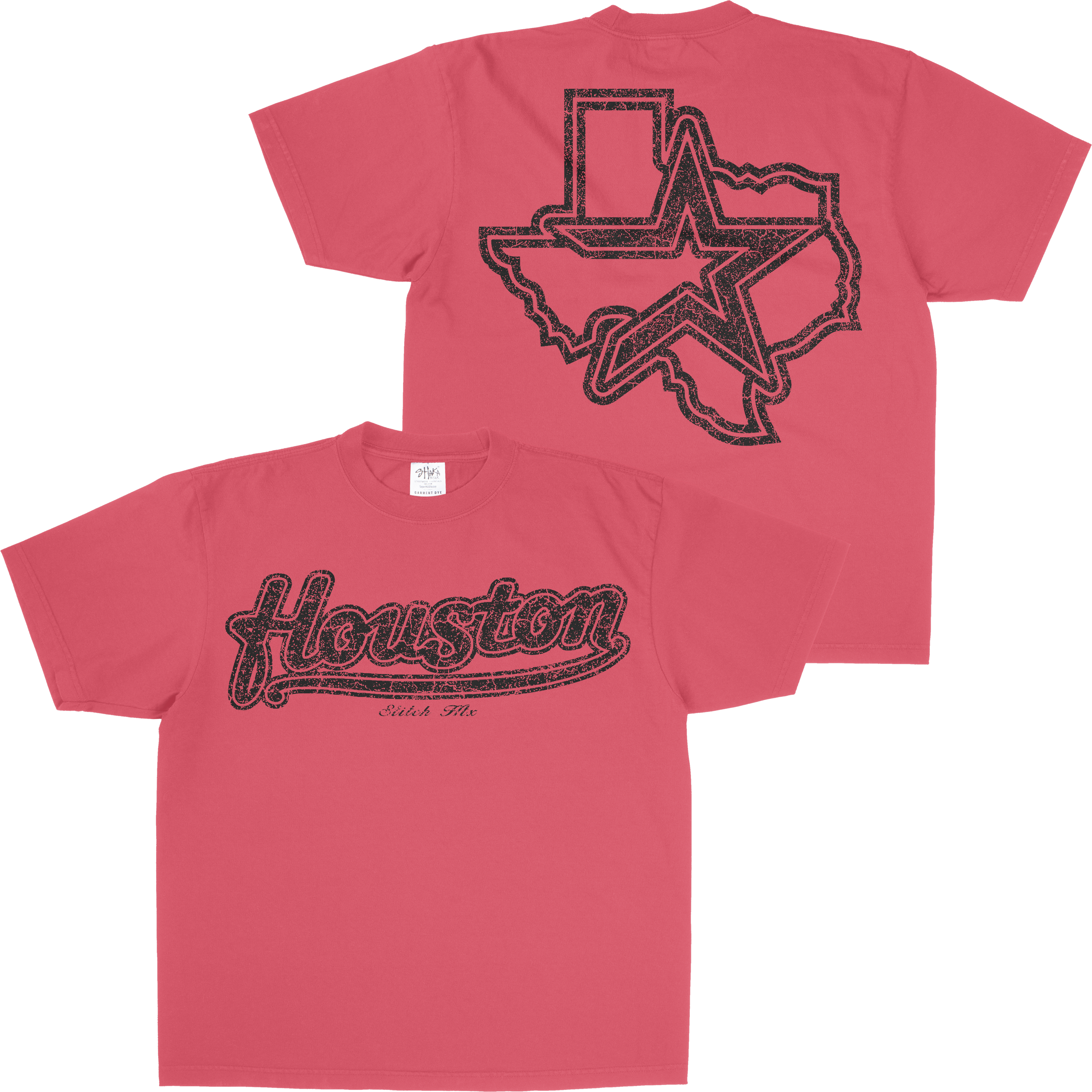 BLACK HOUSTON SHAKAWEAR TEE
