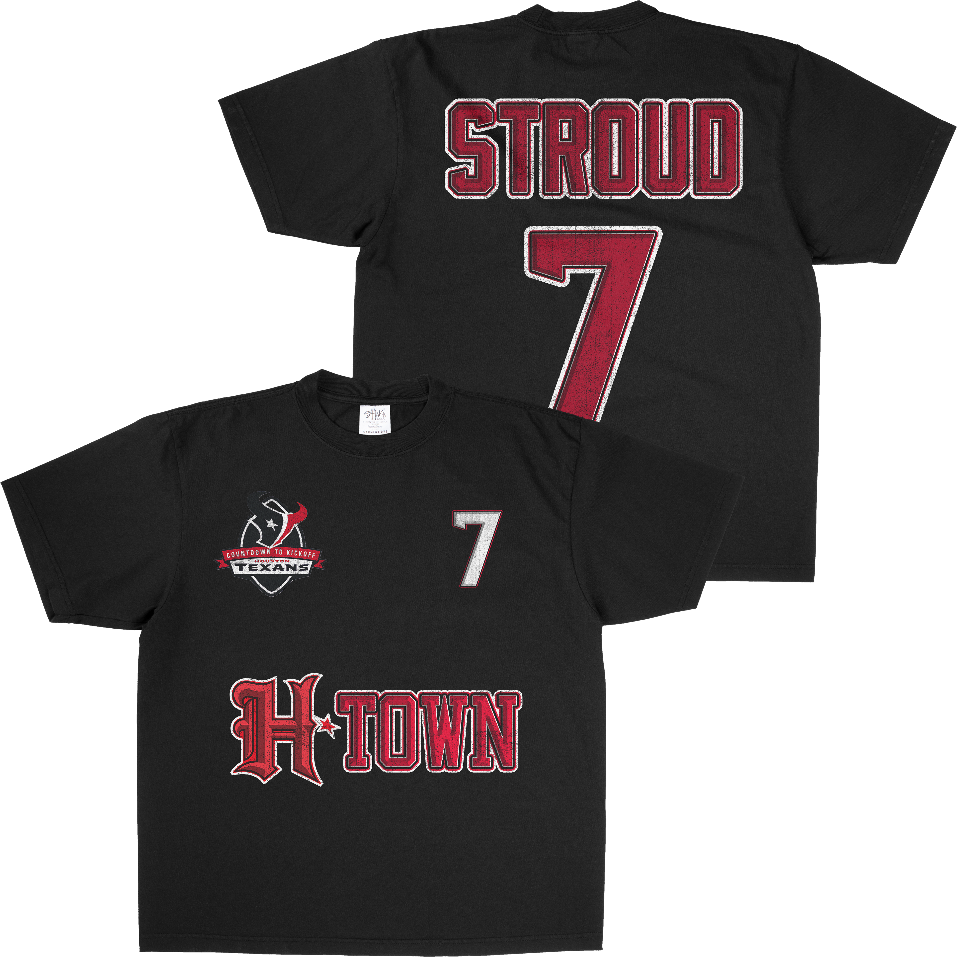 RED STROUD SHAKAWEAR TEE